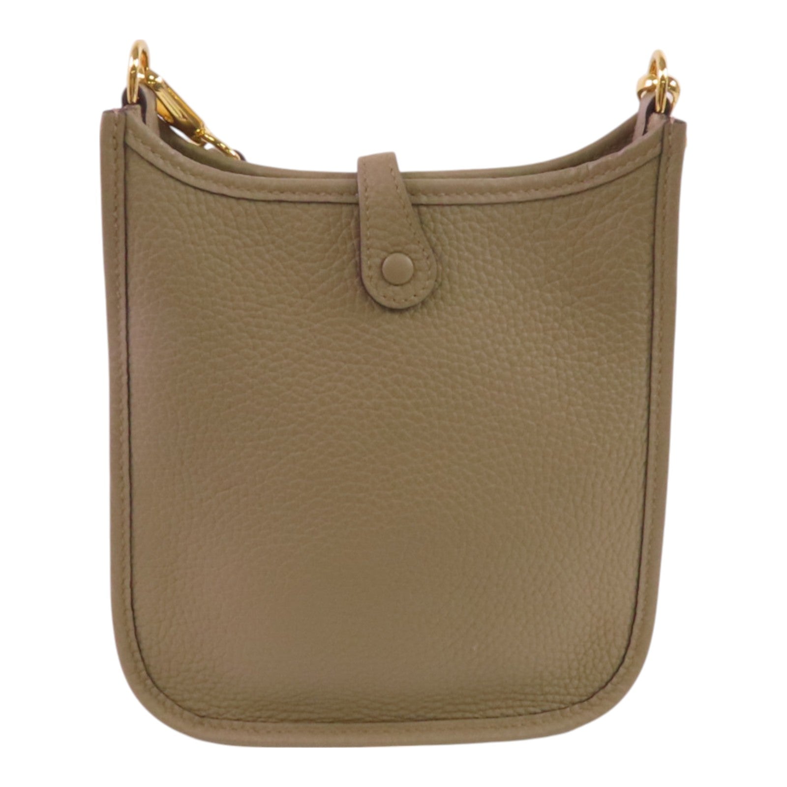 HERMES Clemence皮革Evelyne TPM金扣肩背袋