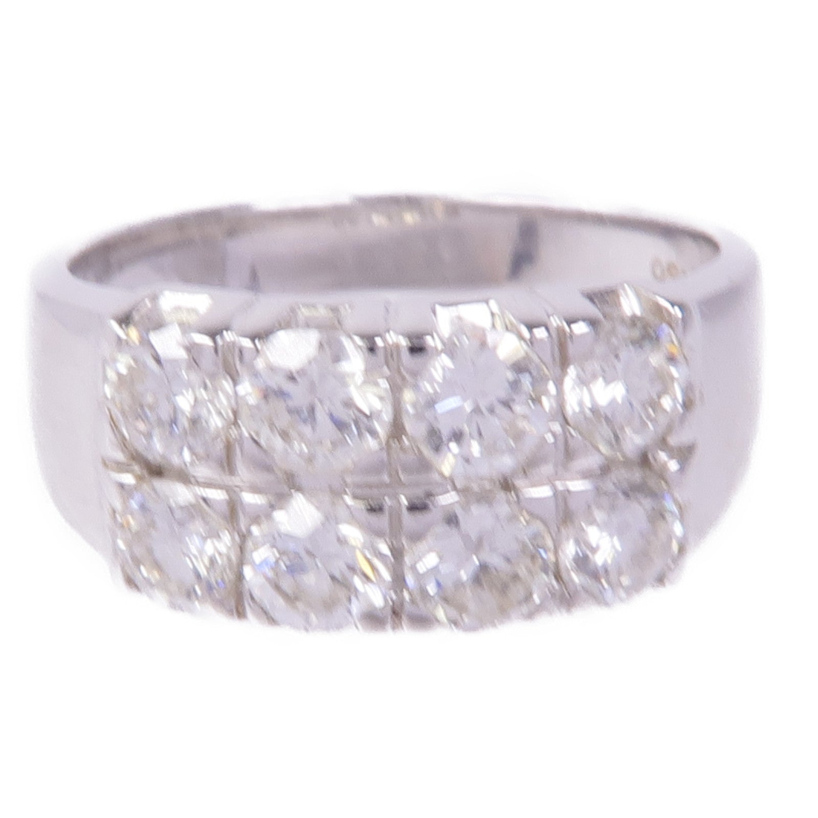 JEWELRY 18K白金Diamond Ring鑽石戒指US#4.75