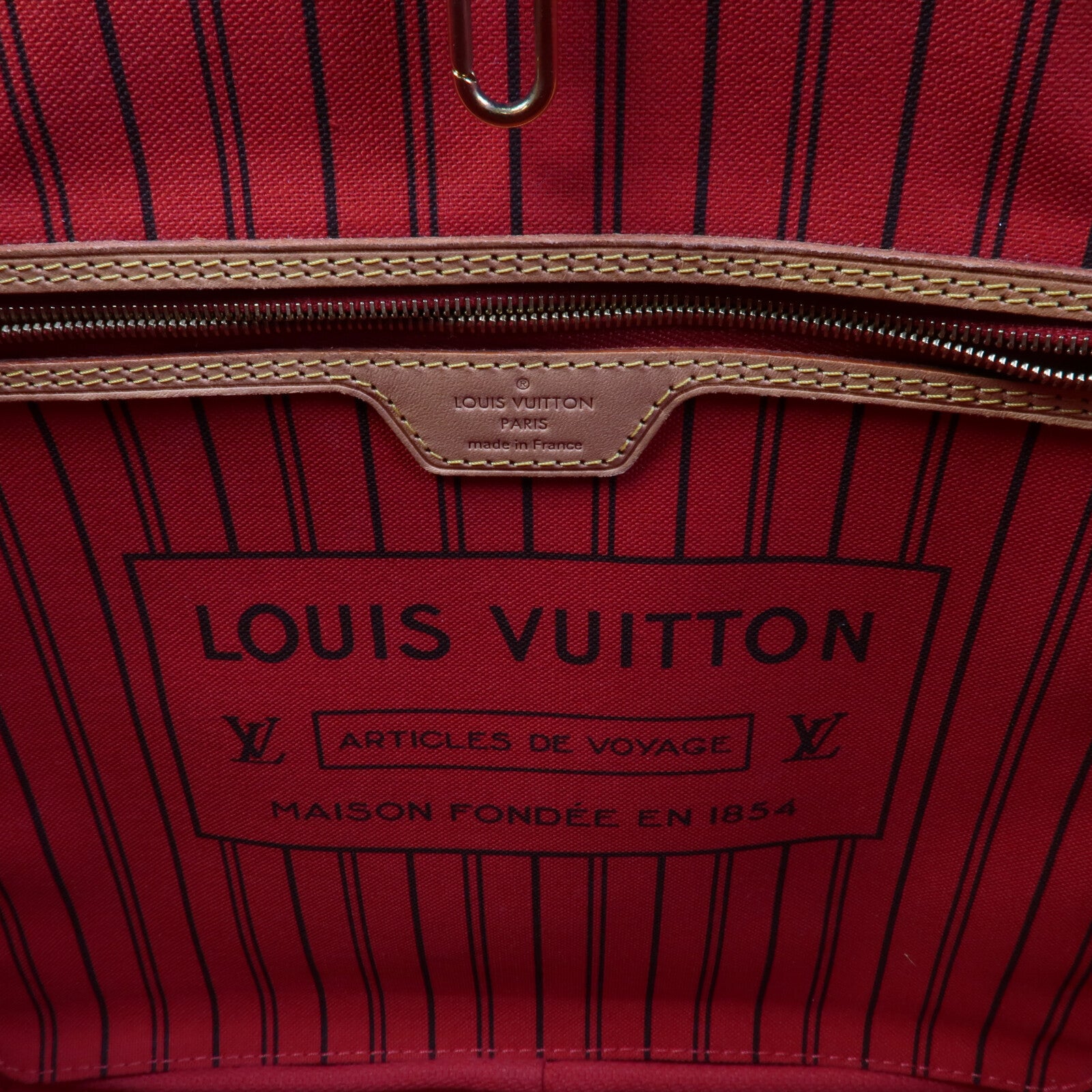 LOUIS VUITTON Monogram Neverfull MM手挽袋