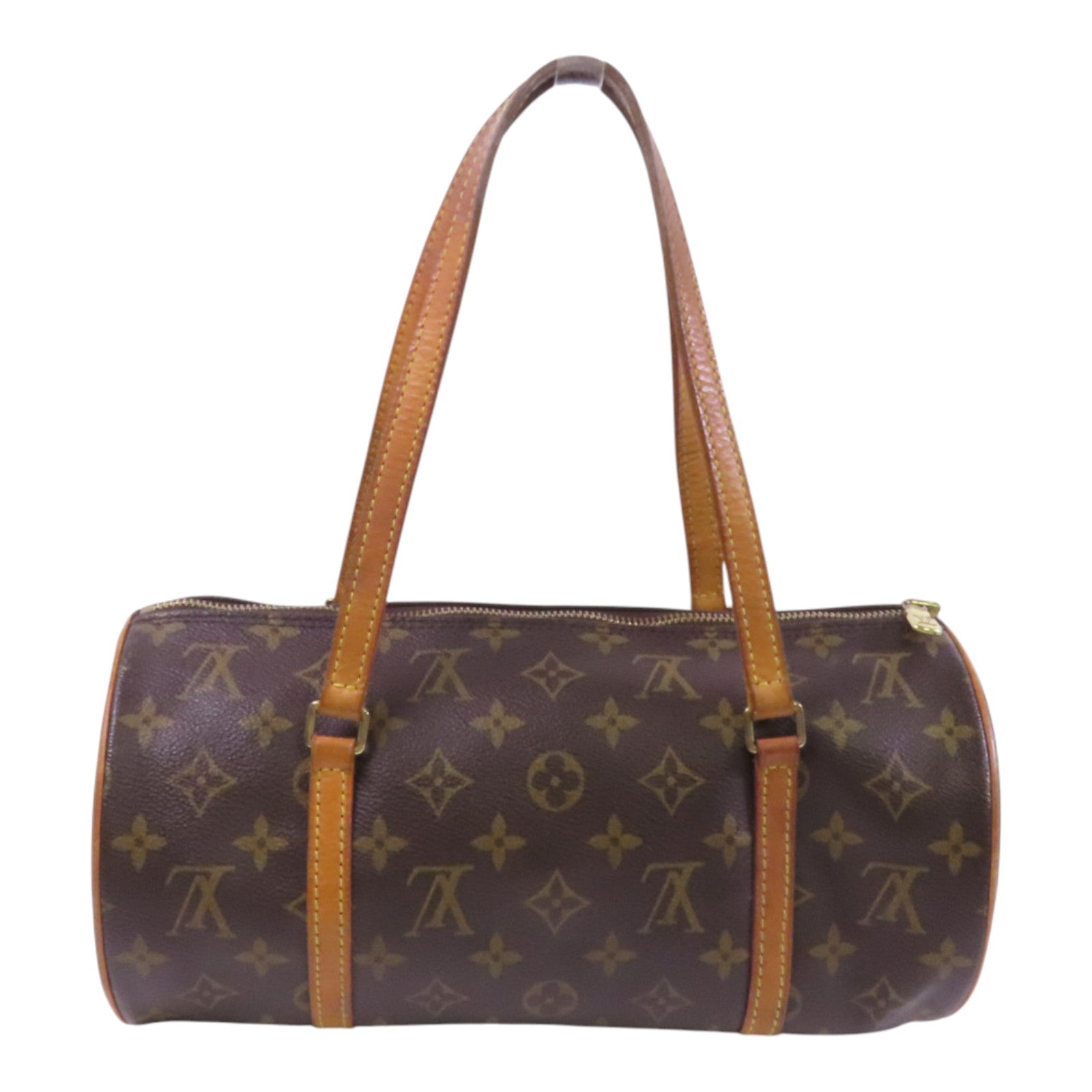 LOUIS VUITTON Monogram Papillon GM金扣手挽袋