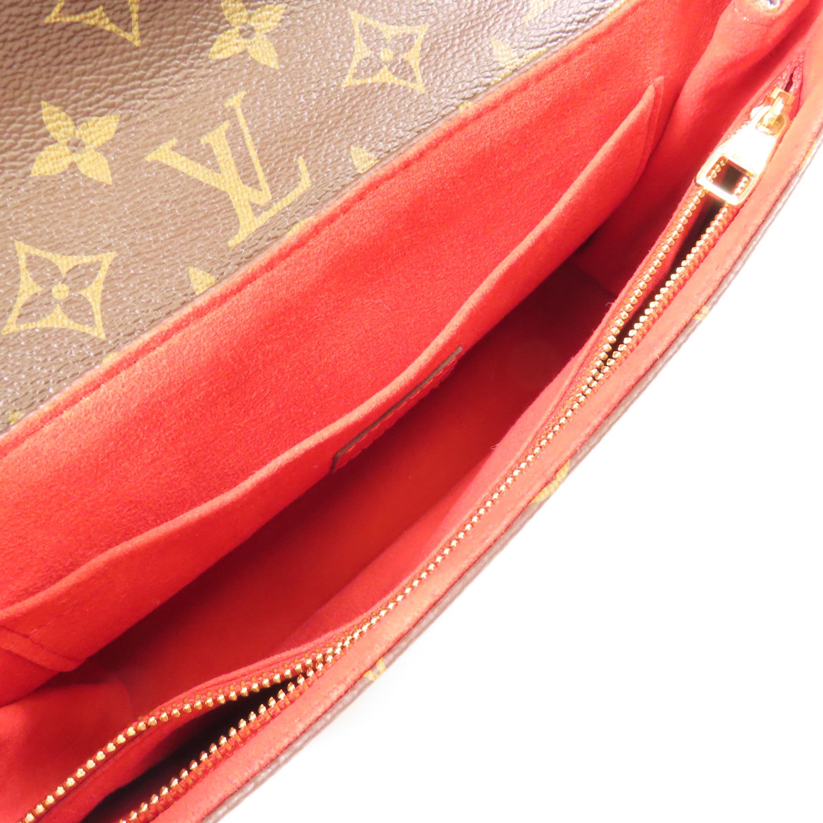 LOUIS VUITTON Monogram Saint Placide金扣肩背袋