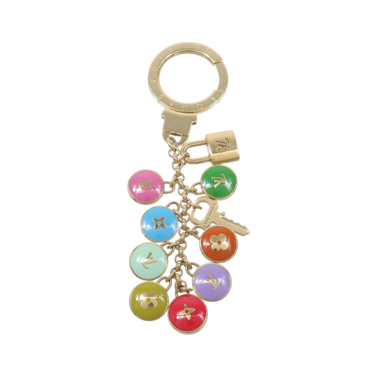 LOUIS VUITTON 金屬Porte-Cles Pastille Bag Charm掛飾