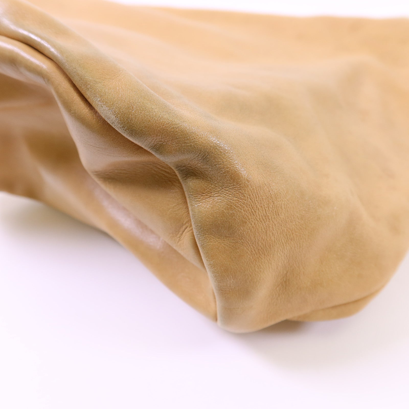 CHANEL 羊皮皮革Handbag金扣手挽袋