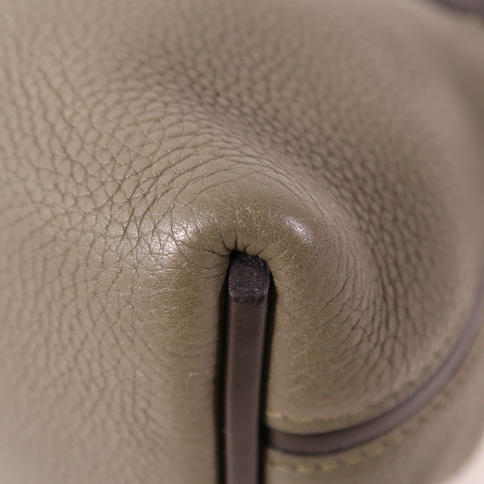 HERMES Clemence皮革24/24 29cm金扣手挽肩背兩用袋