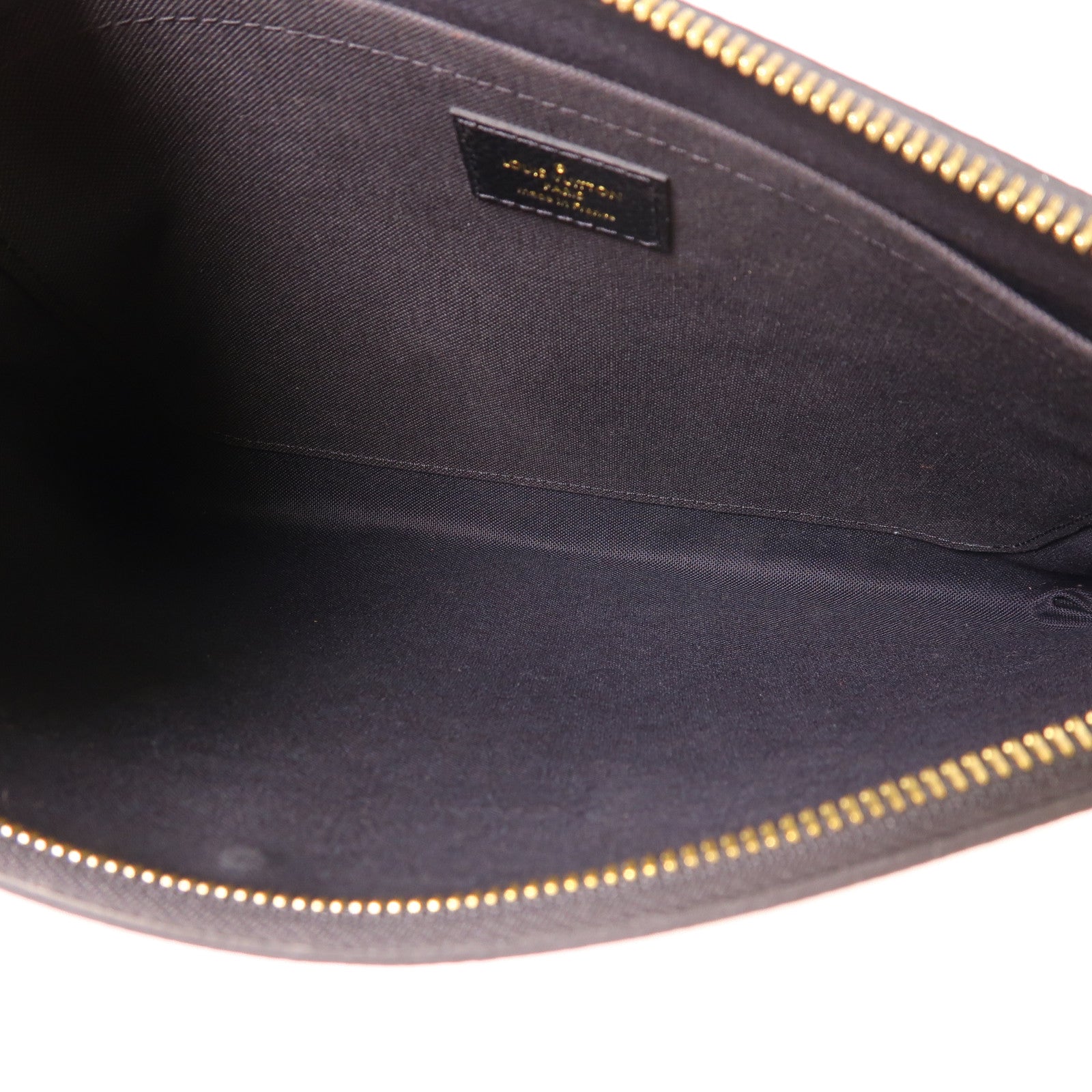 LOUIS VUITTON Monogram Empreinte Daily金扣手拿包