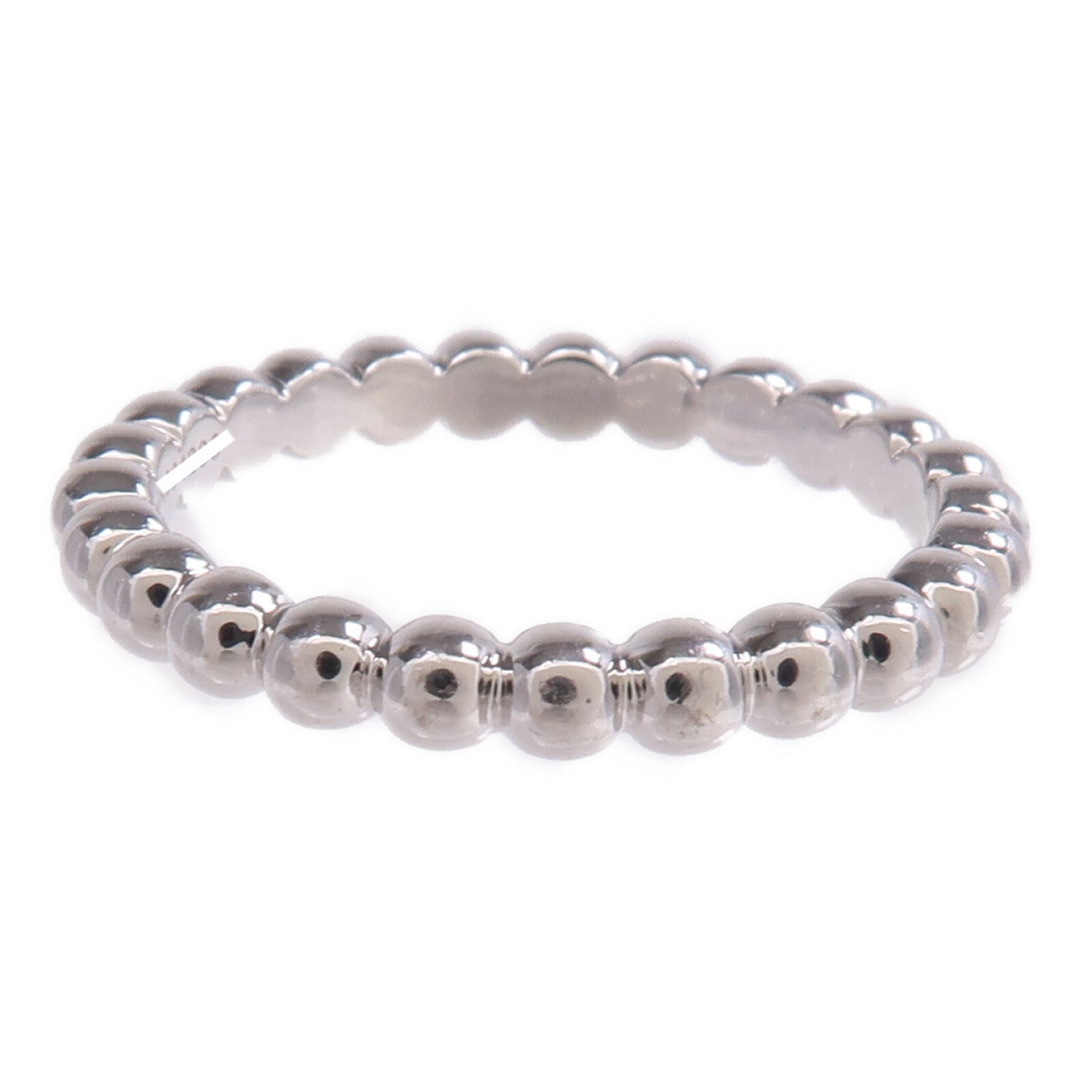 Van Cleef & Arpels 18K白金Perlee Pearls M戒指