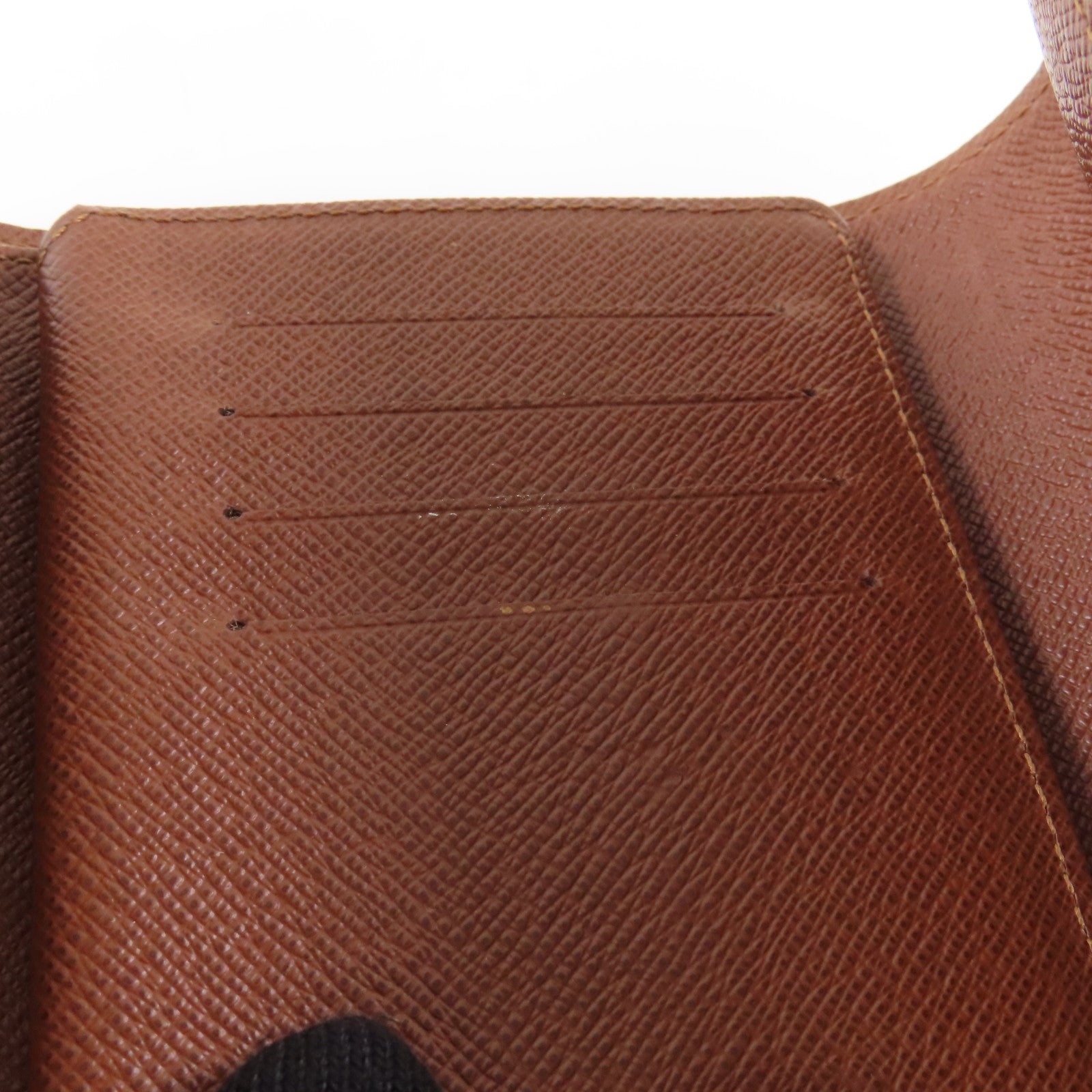 LOUIS VUITTON Monogram Alexandra金扣錢包