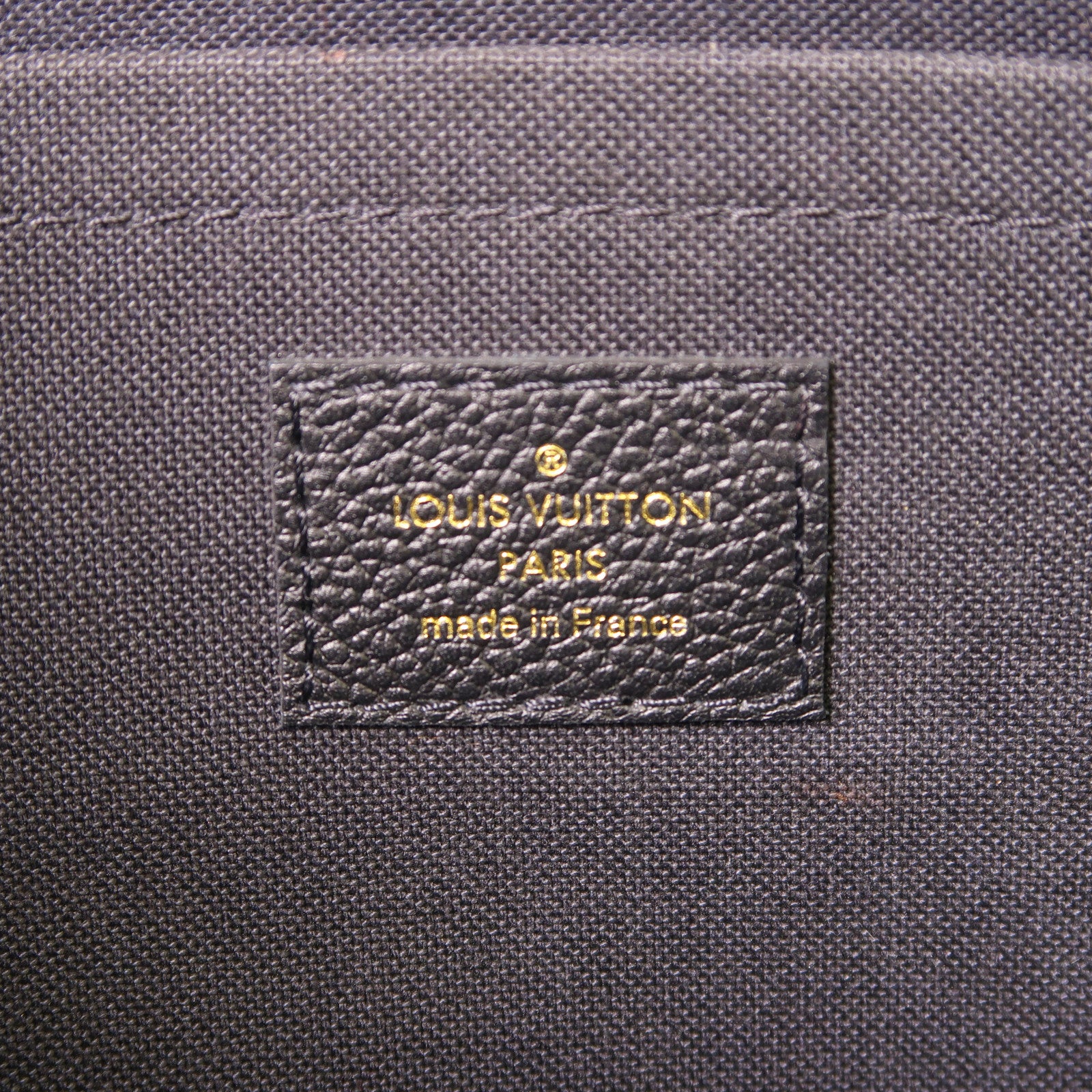 LOUIS VUITTON Monogram Empreinte Daily金扣手拿包