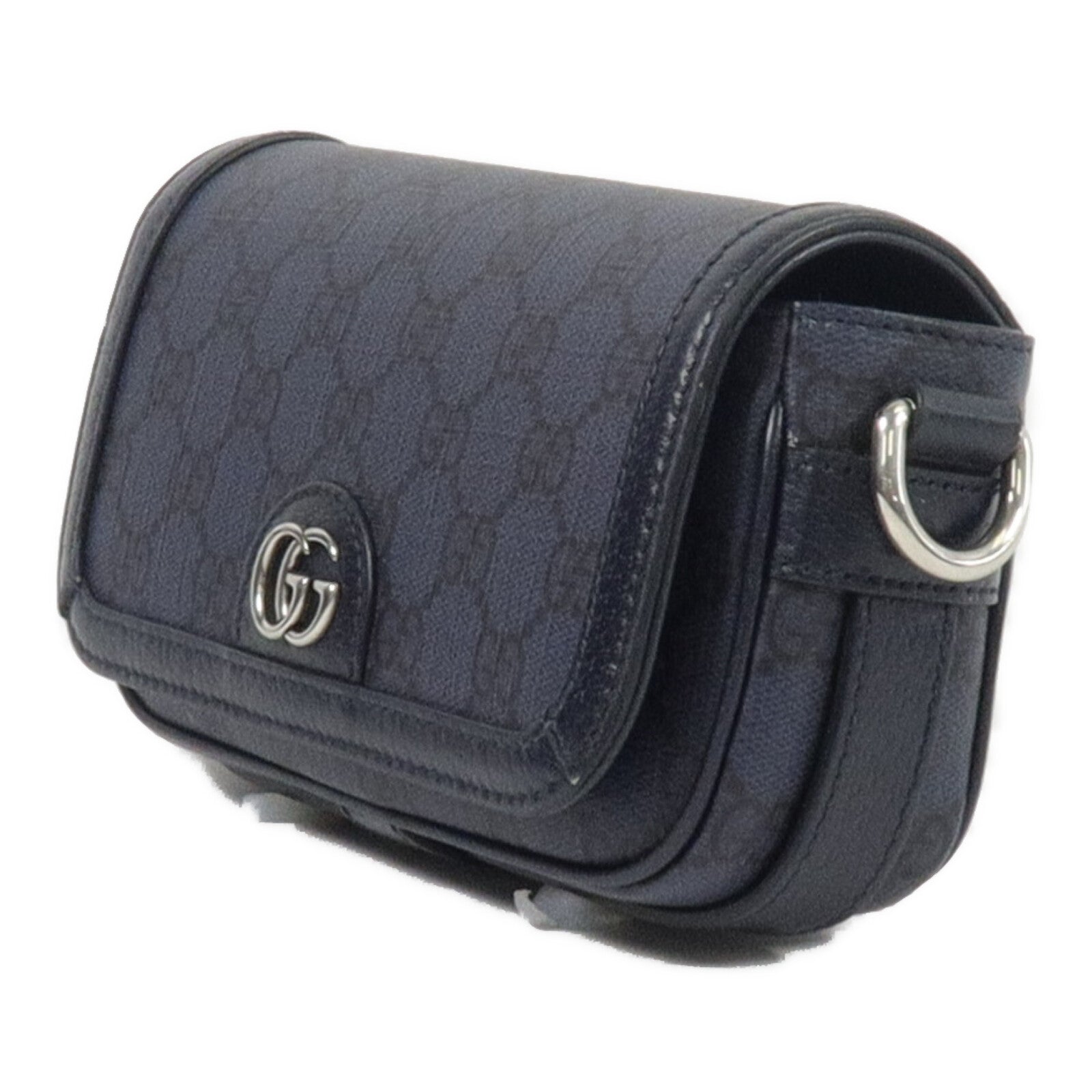 GUCCI 塗層帆布Ophidia Super Mini GG Supreme肩背袋