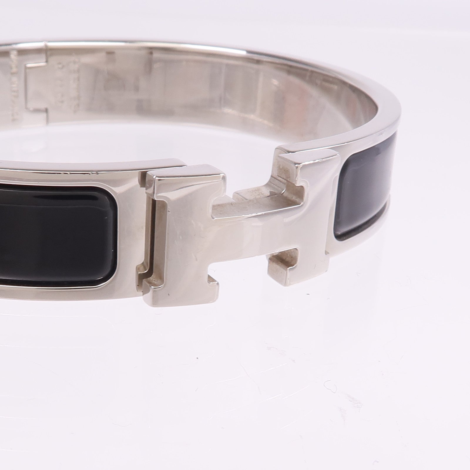 HERMES 金屬/琺瑯Clic H Bracelet手鐲