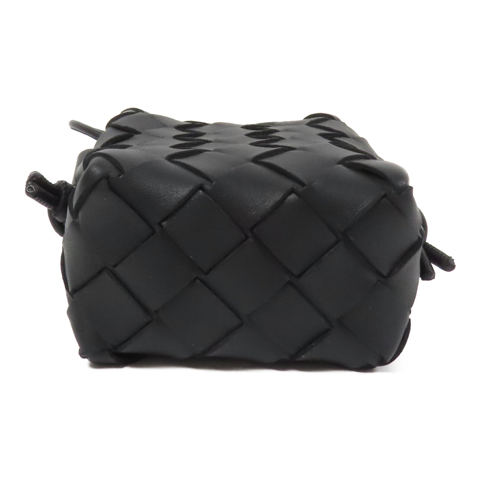 BOTTEGA VENETA 【激減優惠】羊皮皮革Micro Shoulder Bag金扣肩背袋