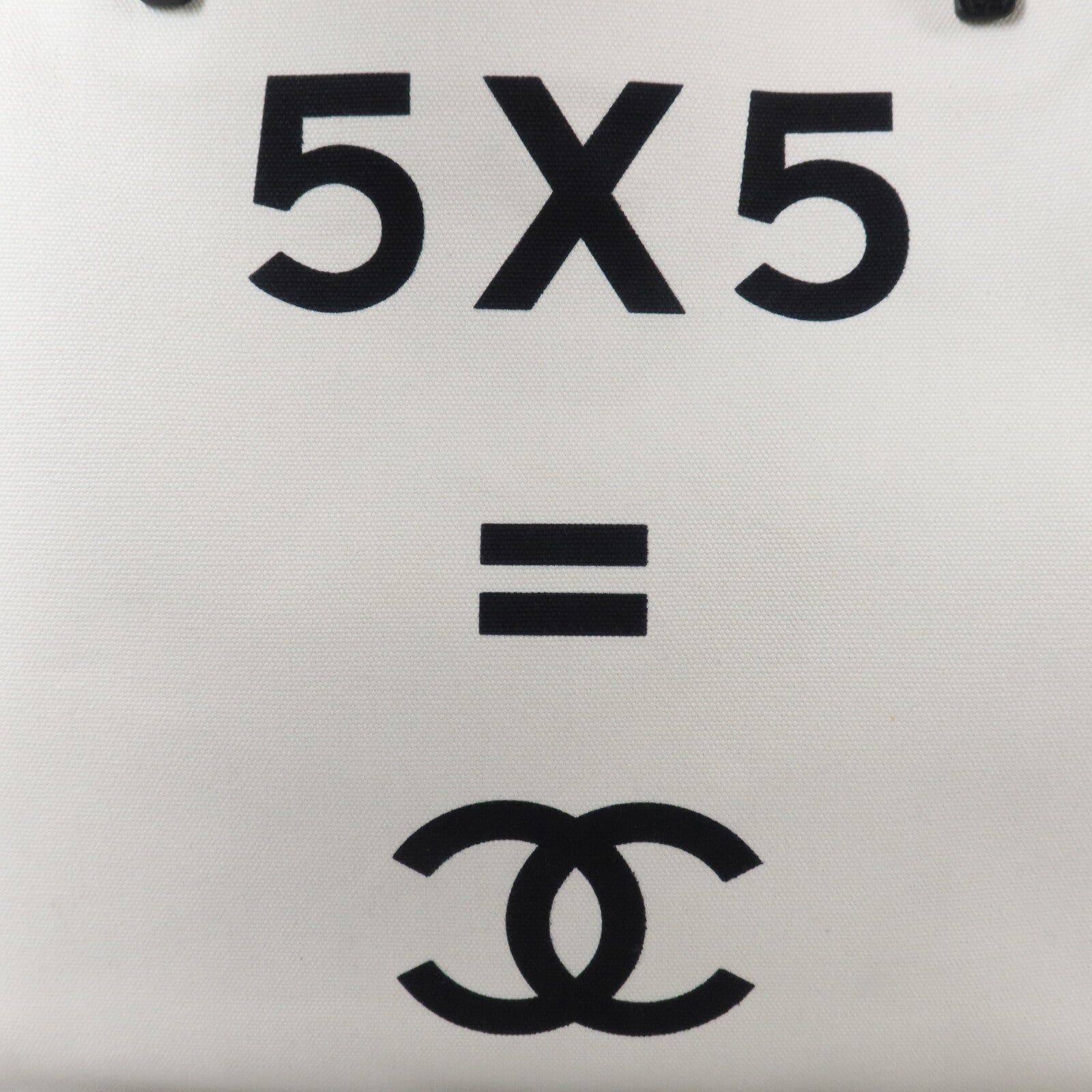 CHANEL 帆布5x5=CC Shopping Tote Bag手挽袋