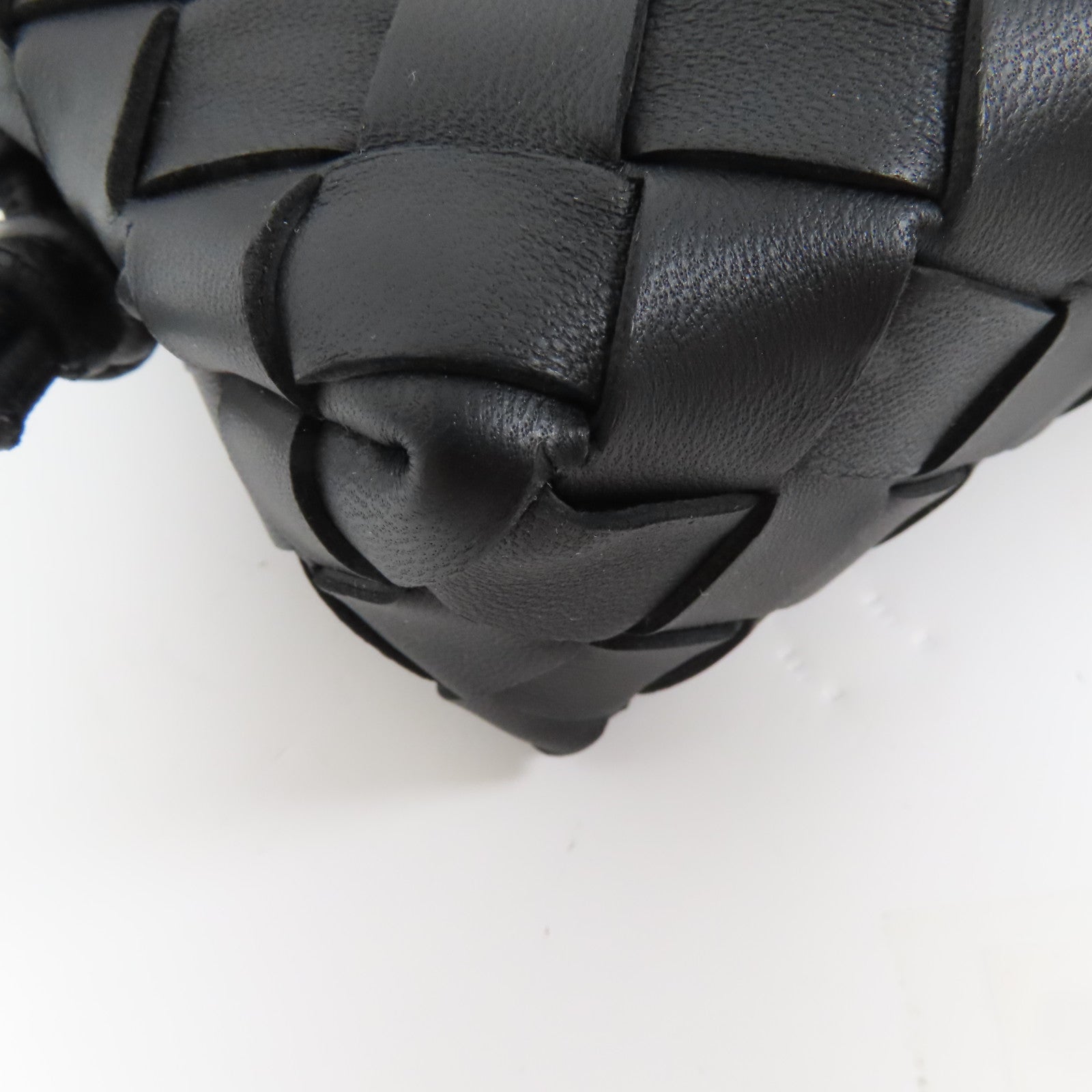 BOTTEGA VENETA 【激減優惠】羊皮皮革Micro Shoulder Bag金扣肩背袋
