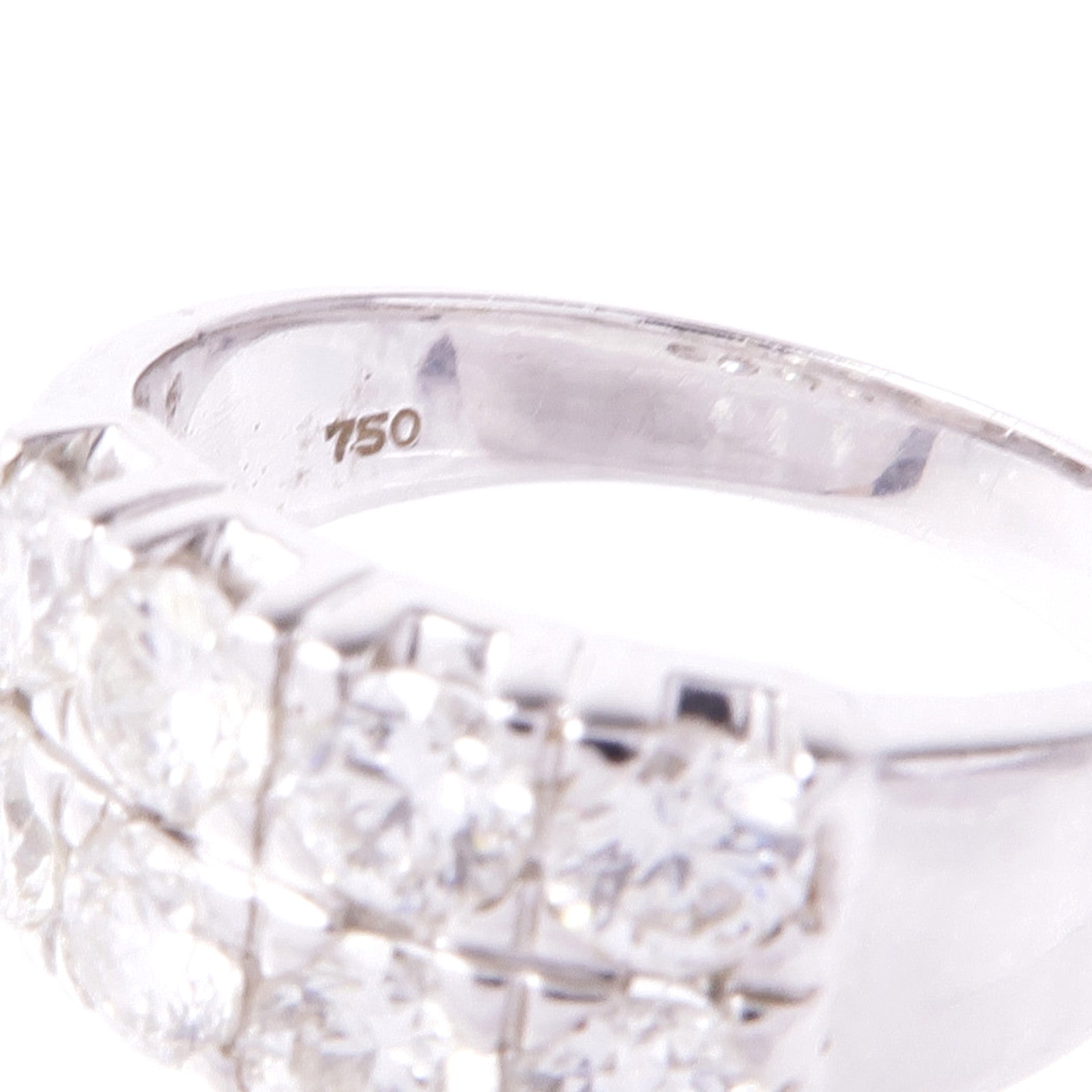 JEWELRY 18K白金Diamond Ring鑽石戒指US#4.75