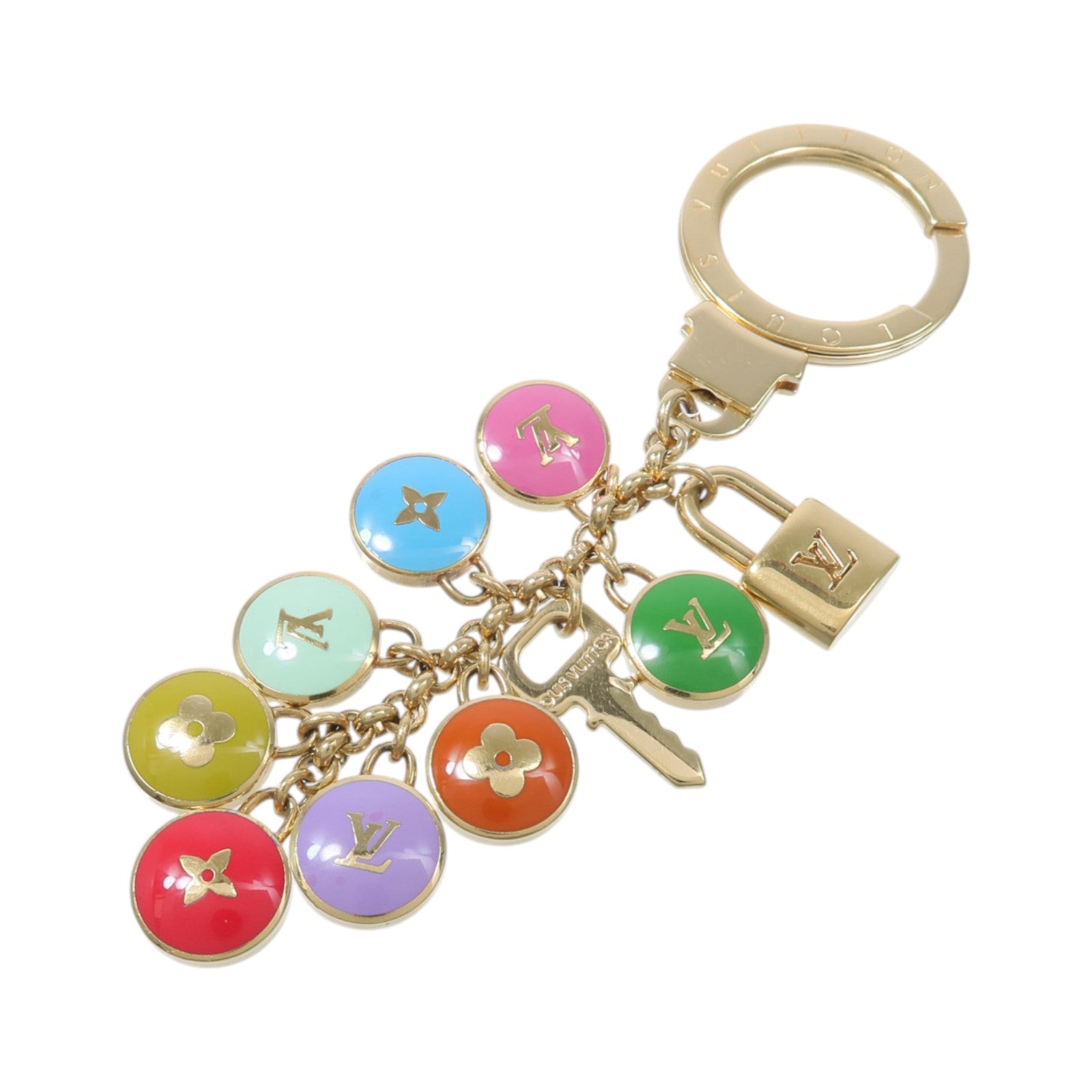 LOUIS VUITTON 金屬Porte-Cles Pastille Bag Charm掛飾