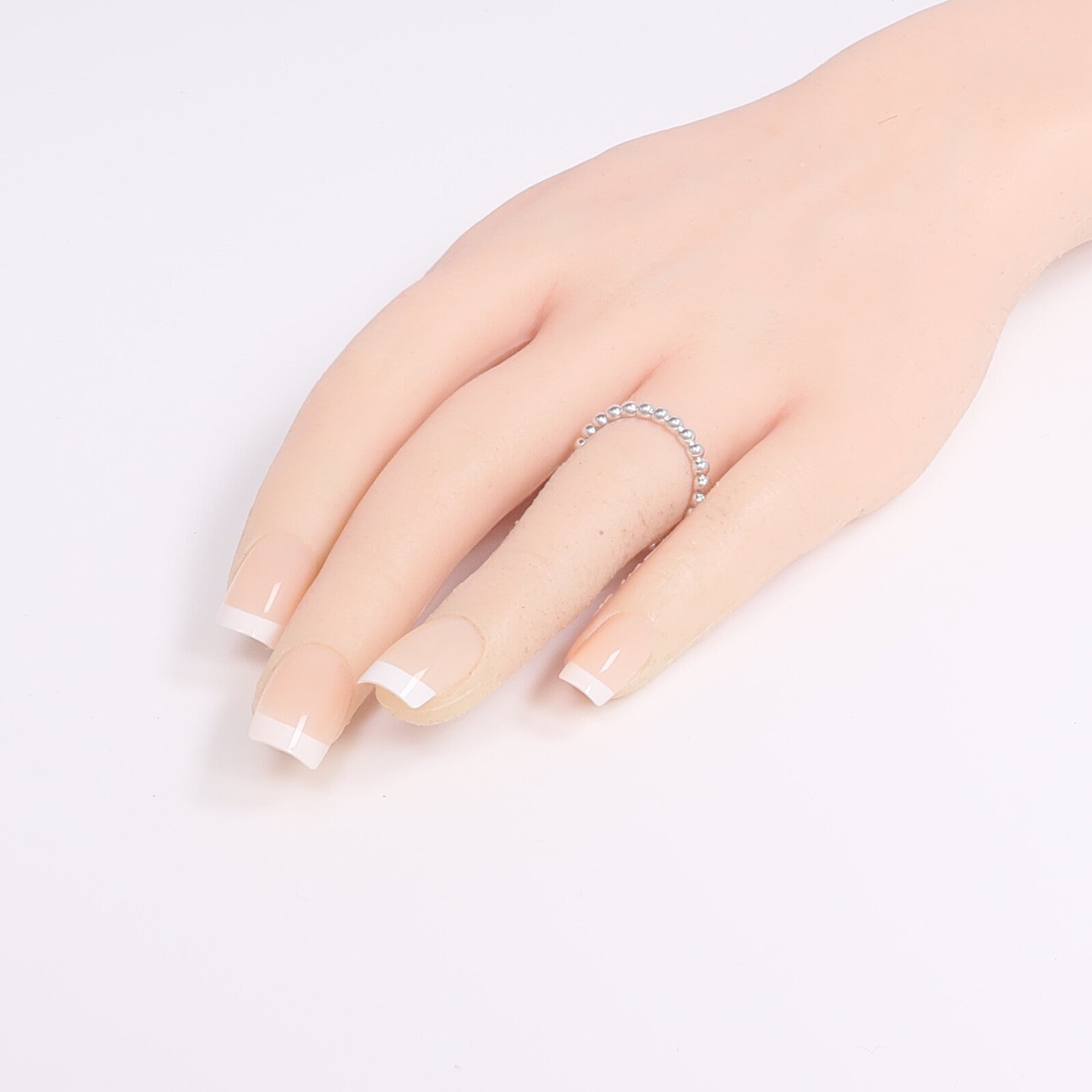 Van Cleef & Arpels 18K白金Perlee Pearls M戒指