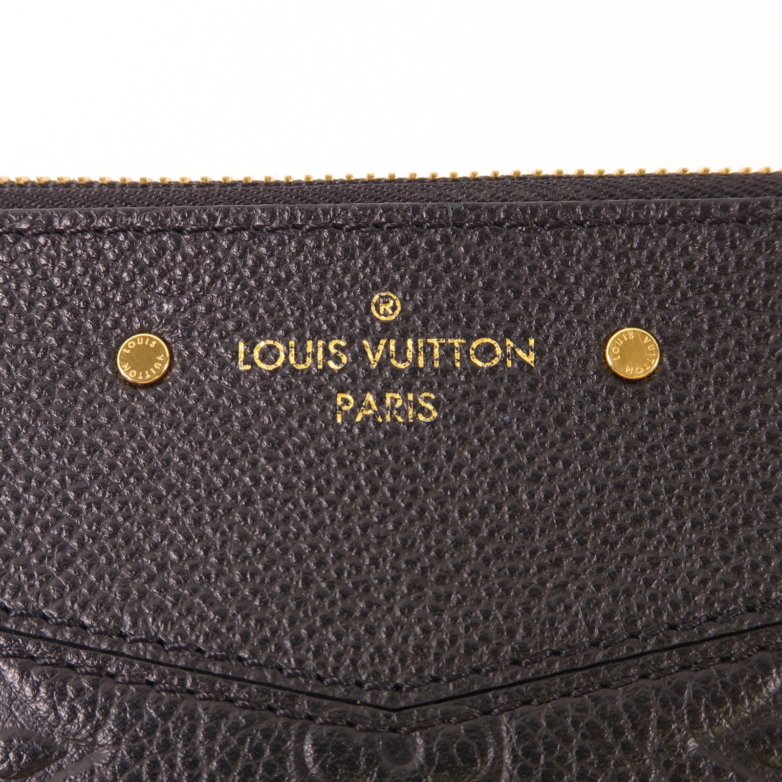 LOUIS VUITTON Monogram Empreinte Daily金扣手拿包