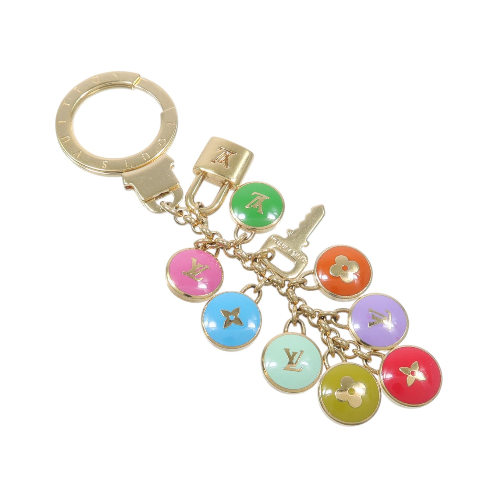 LOUIS VUITTON 金屬Porte-Cles Pastille Bag Charm掛飾