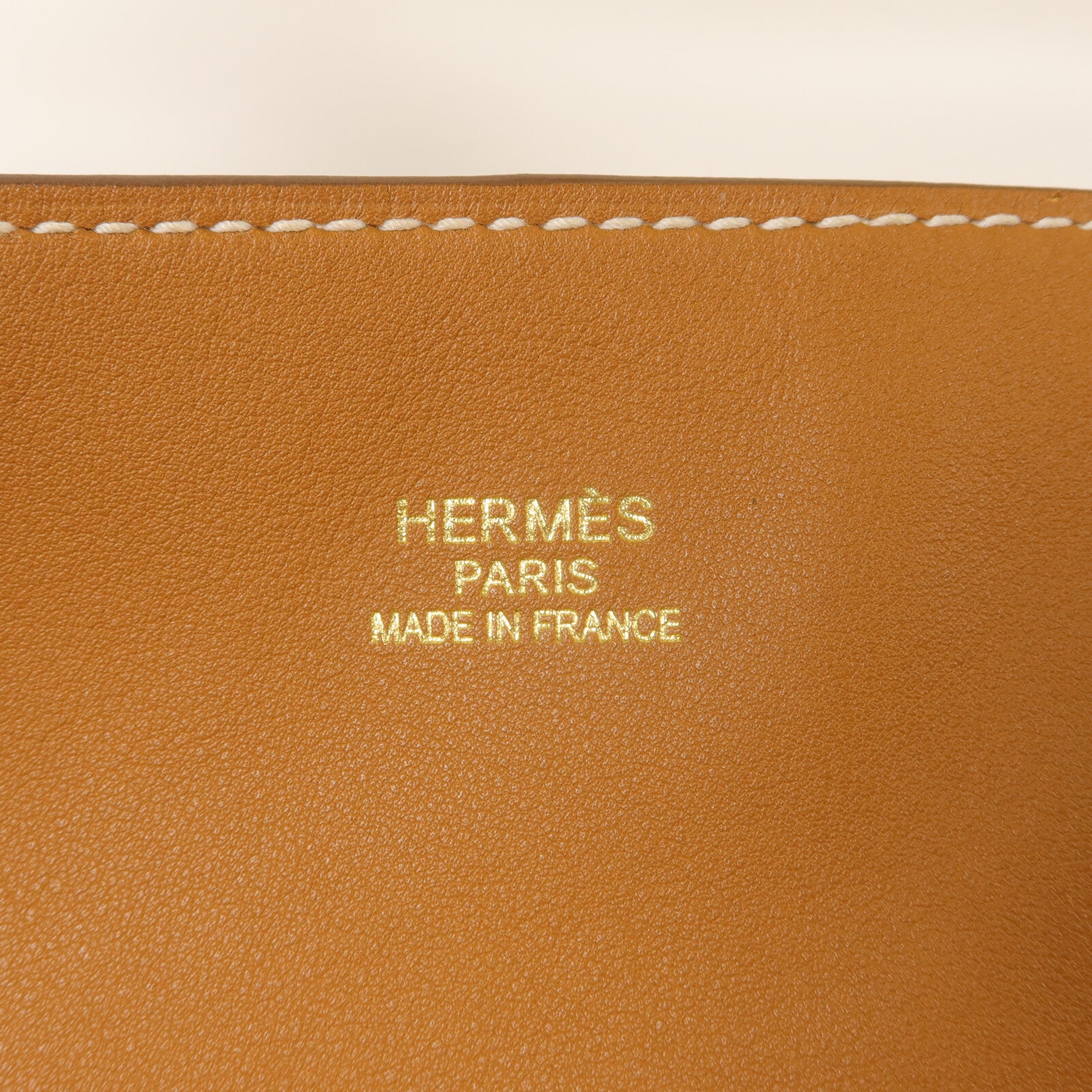 HERMES Swift皮革Double Sens 28肩背袋/手挽袋Gold/Lime