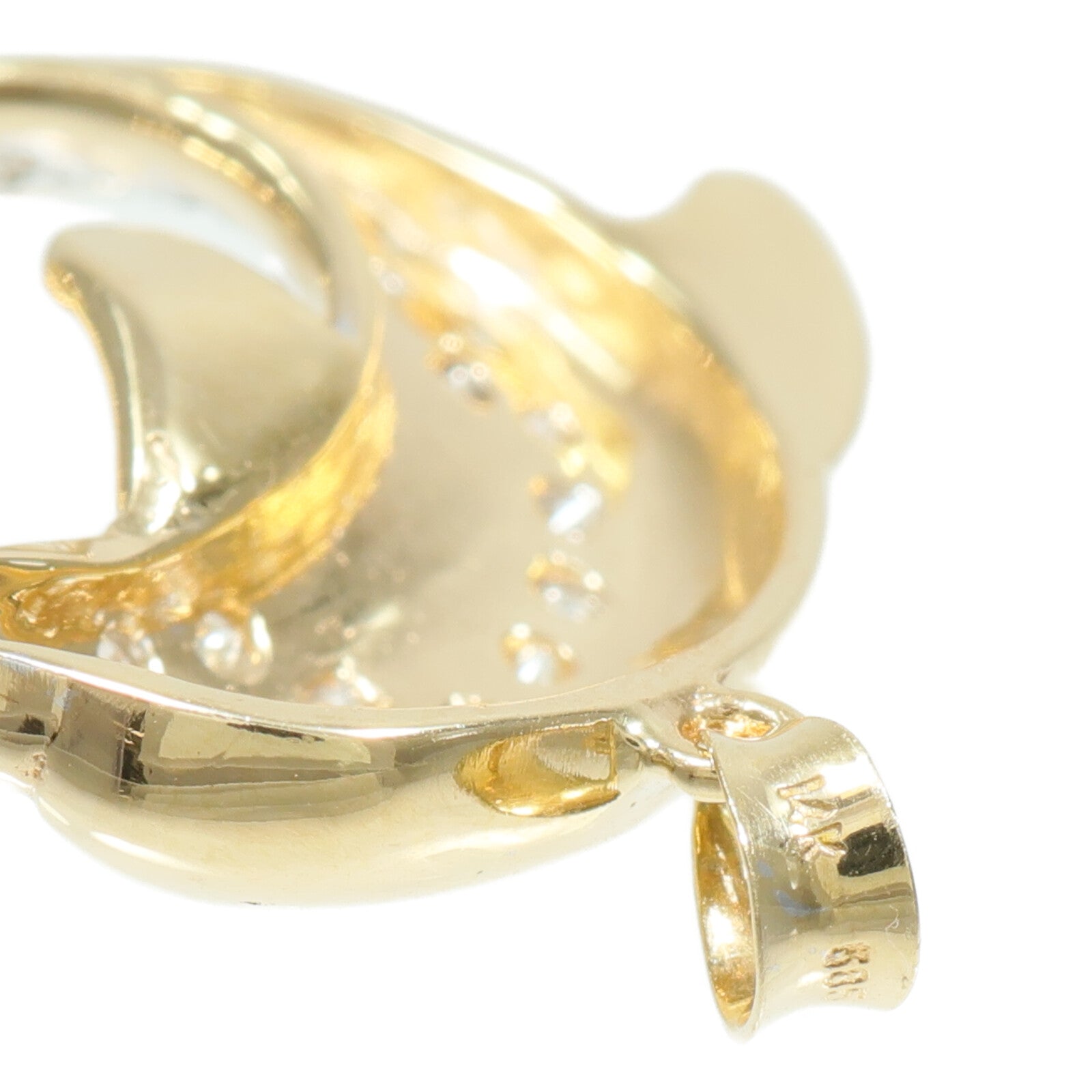 JEWELRY 14K黃金Diamond Pendant鑽石吊墜
