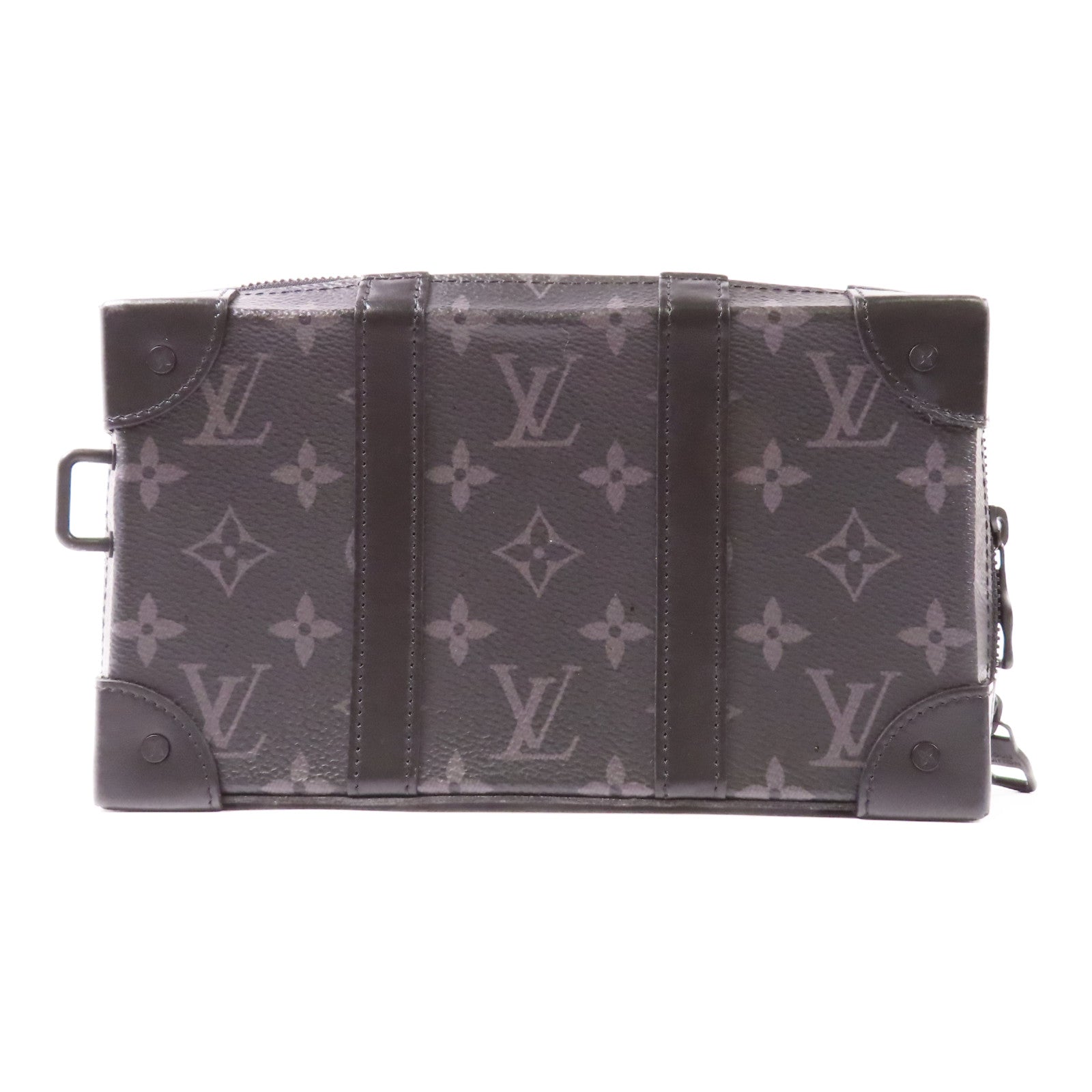 LOUIS VUITTON Monogram Eclipse Soft Trunk Wallet肩背袋
