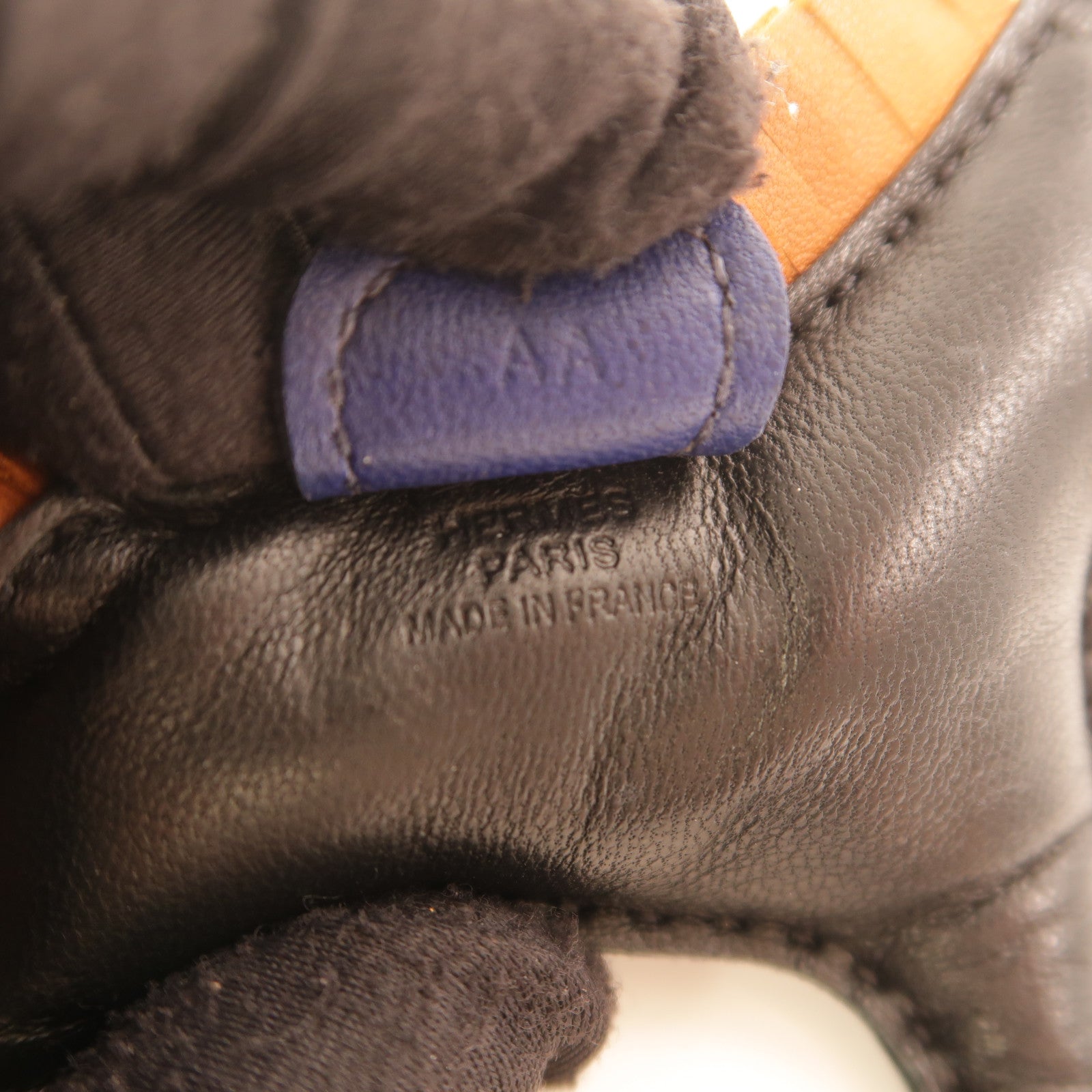 HERMES Milo/Swift皮革Rodeo PM掛飾