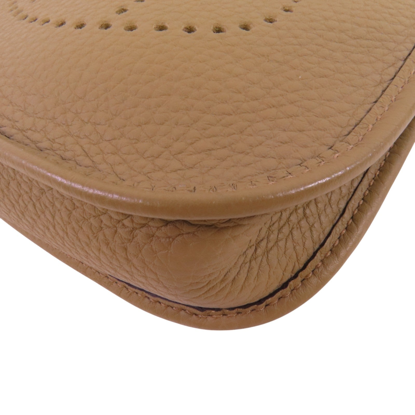 HERMES Clemence皮革Evelyne TPM金扣肩背袋