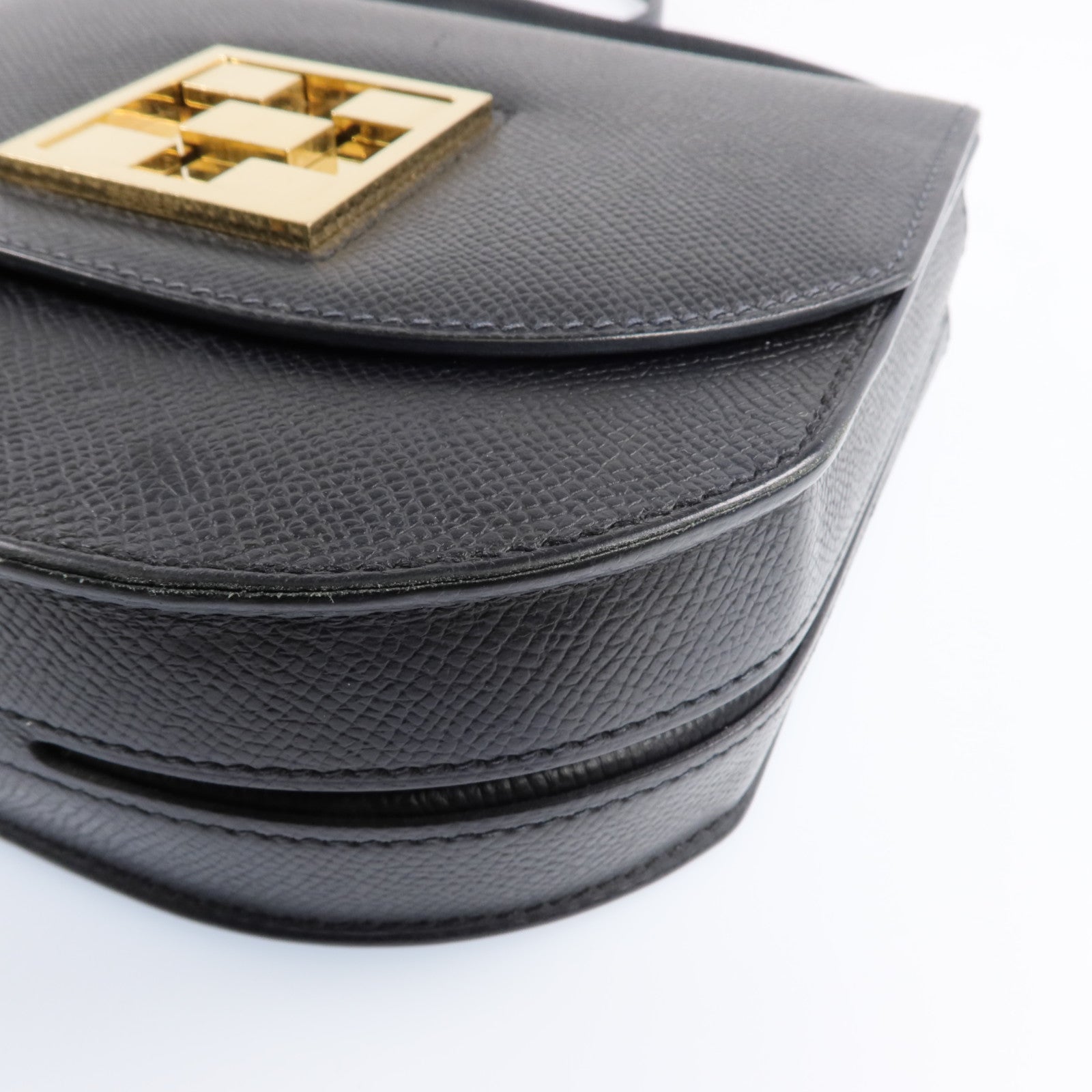 HERMES 【激減優惠】Epsom Mosaique au 24 Mini金扣肩背袋