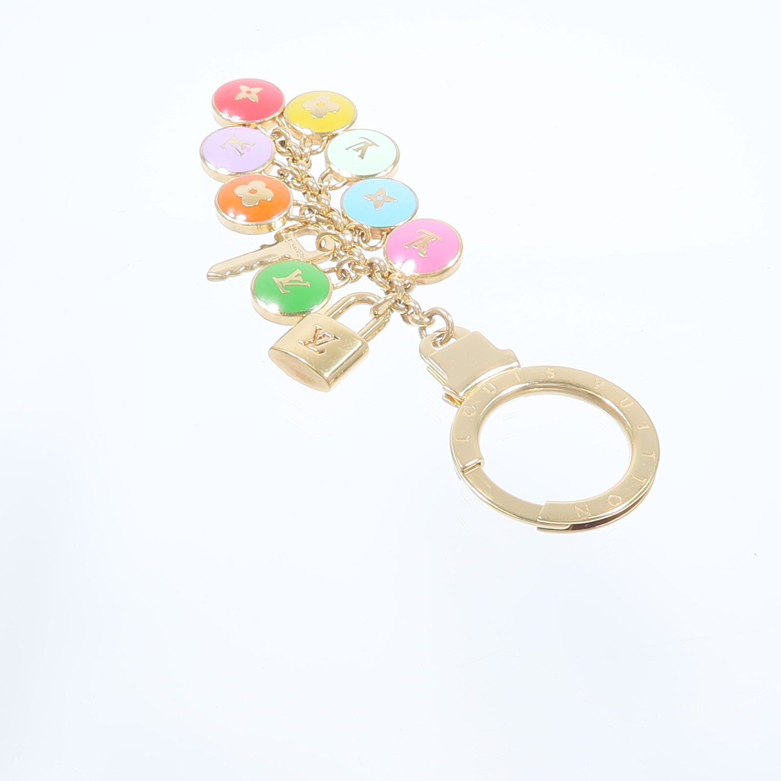 LOUIS VUITTON 金屬Porte-Cles Pastille Bag Charm掛飾