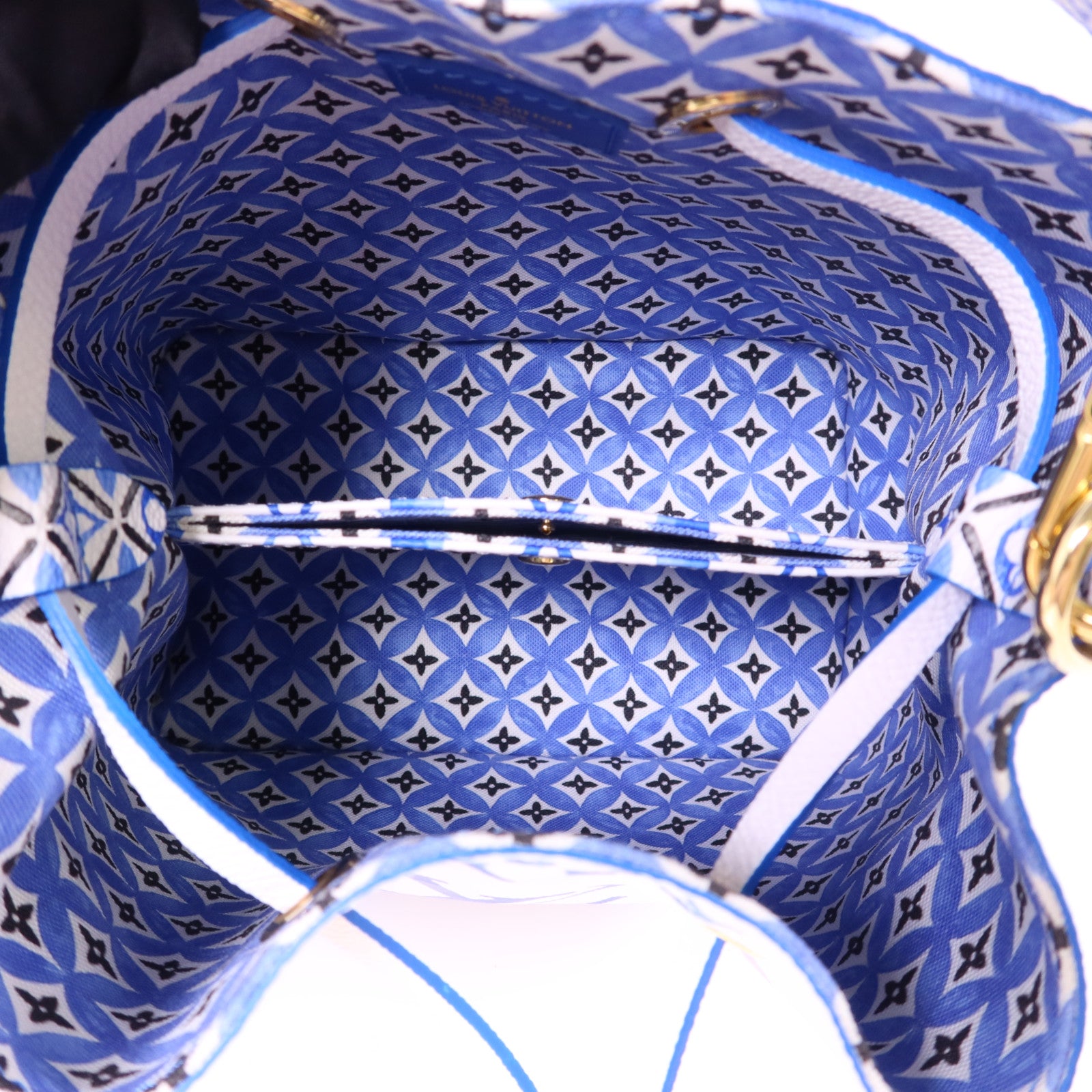 LOUIS VUITTON Monogram Watercolor By The Pool Neo Noe BB金扣手挽肩背兩用袋