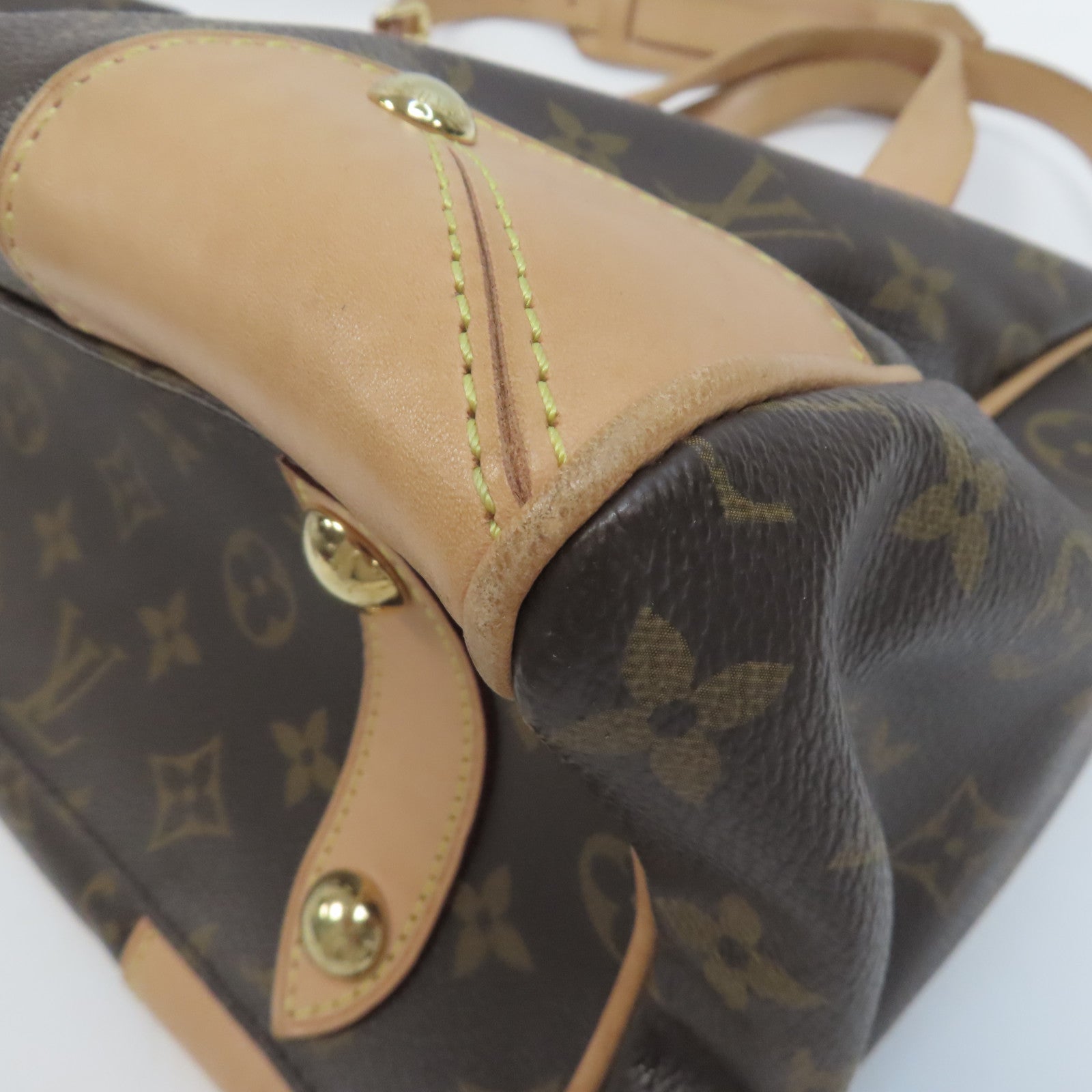 LOUIS VUITTON Monogram Retiro PM金扣手挽肩背兩用袋啡色