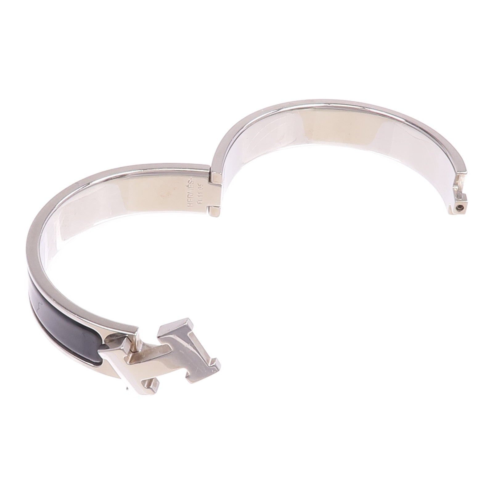 HERMES 金屬/琺瑯Clic H Bracelet手鐲