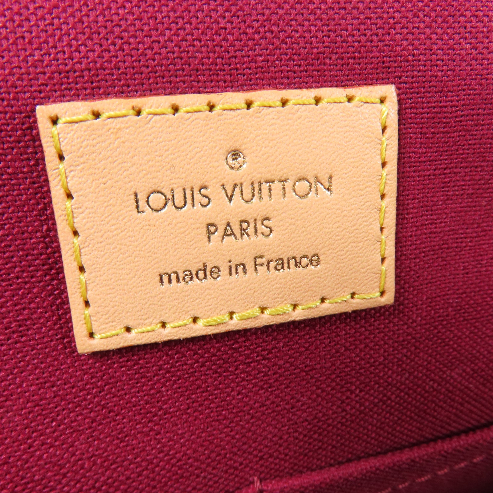 LOUIS VUITTON Monogram Petit Palais金扣手挽肩背兩用袋棕色