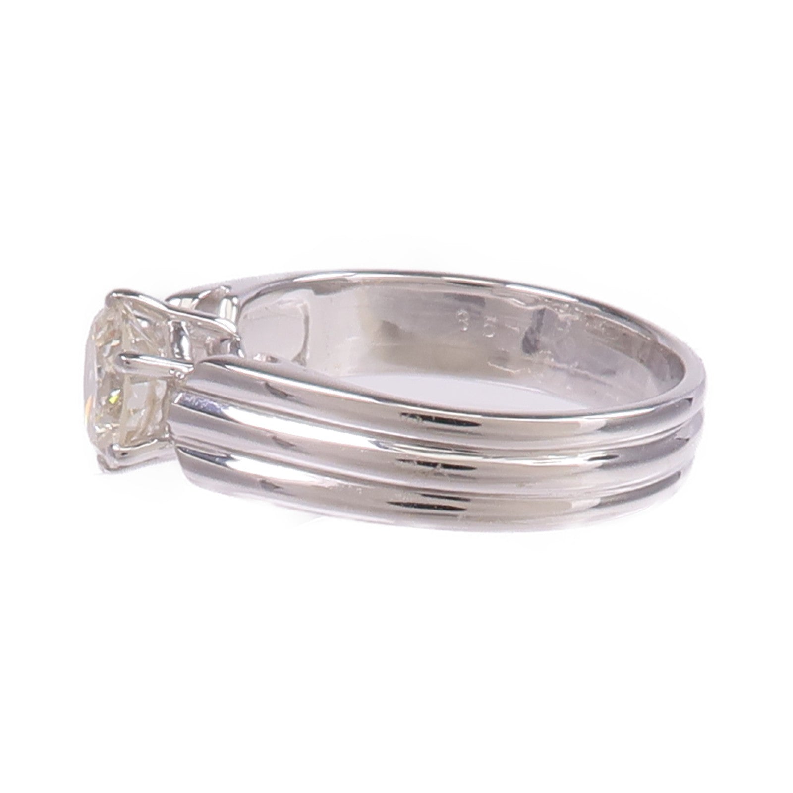 JEWELRY 【激減優惠】18K白金Diamond Ring鑽石戒指US#5.5