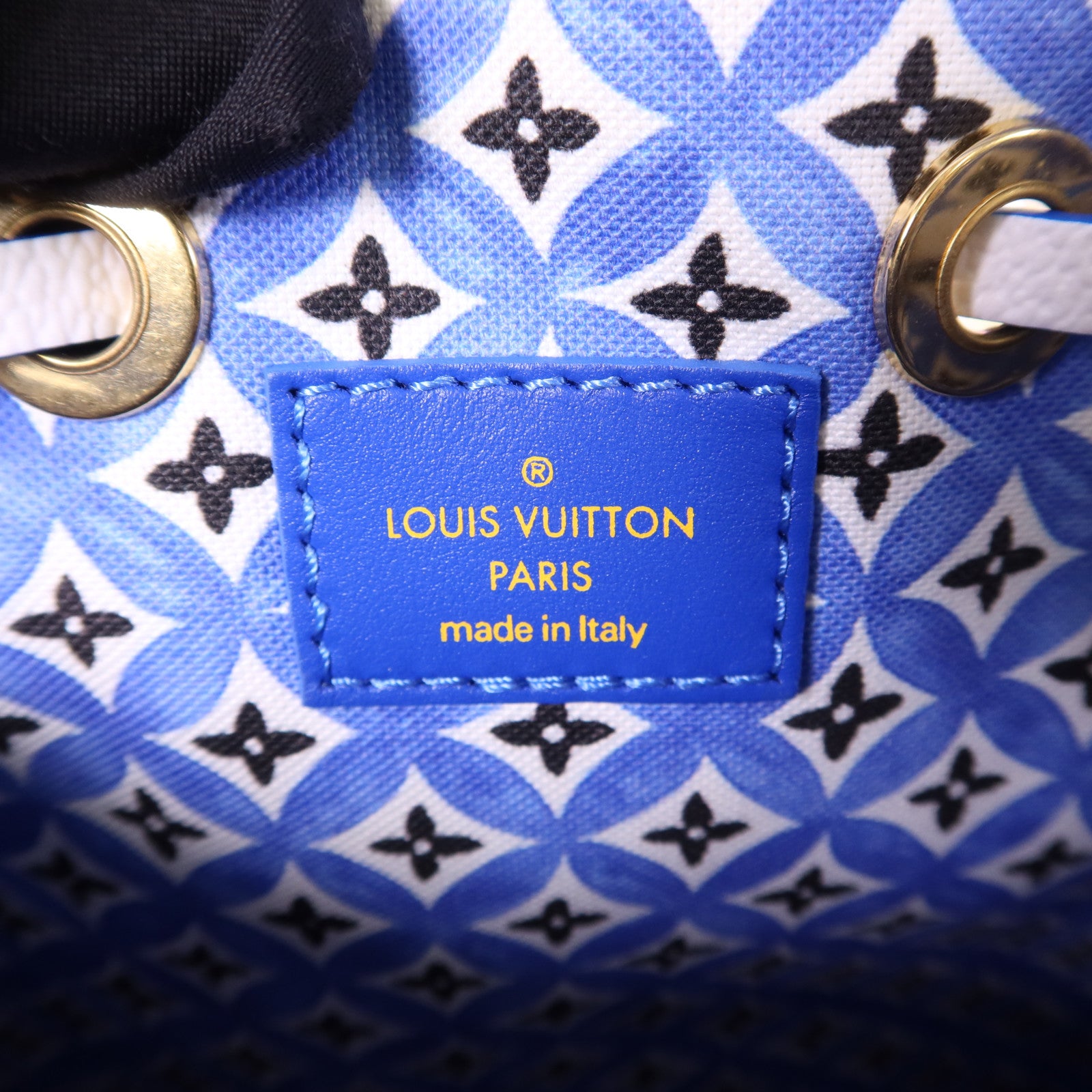 LOUIS VUITTON Monogram Watercolor By The Pool Neo Noe BB金扣手挽肩背兩用袋