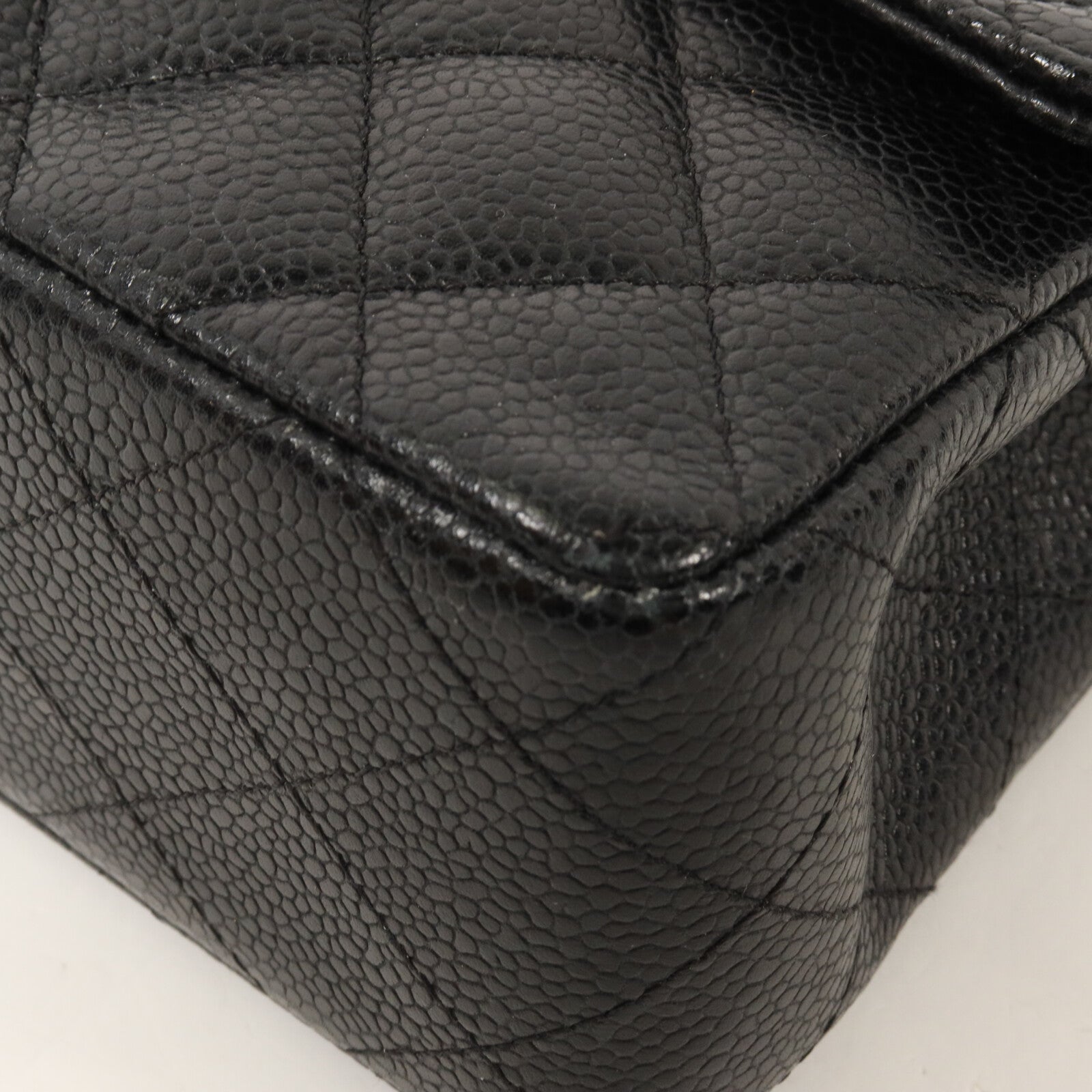 CHANEL 牛皮皮革Vintage Mini Classic 17鏈帶肩背袋