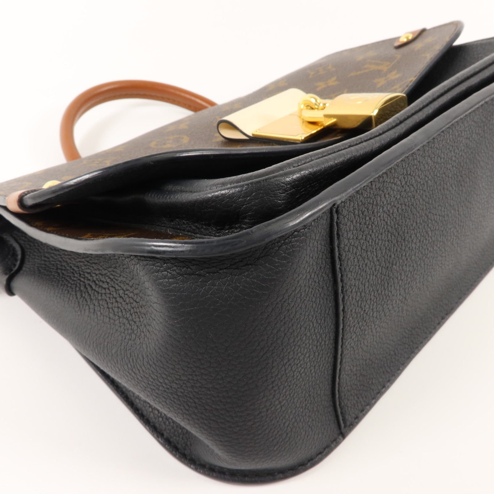 LOUIS VUITTON Monogram Vanguard金扣手挽肩背兩用袋