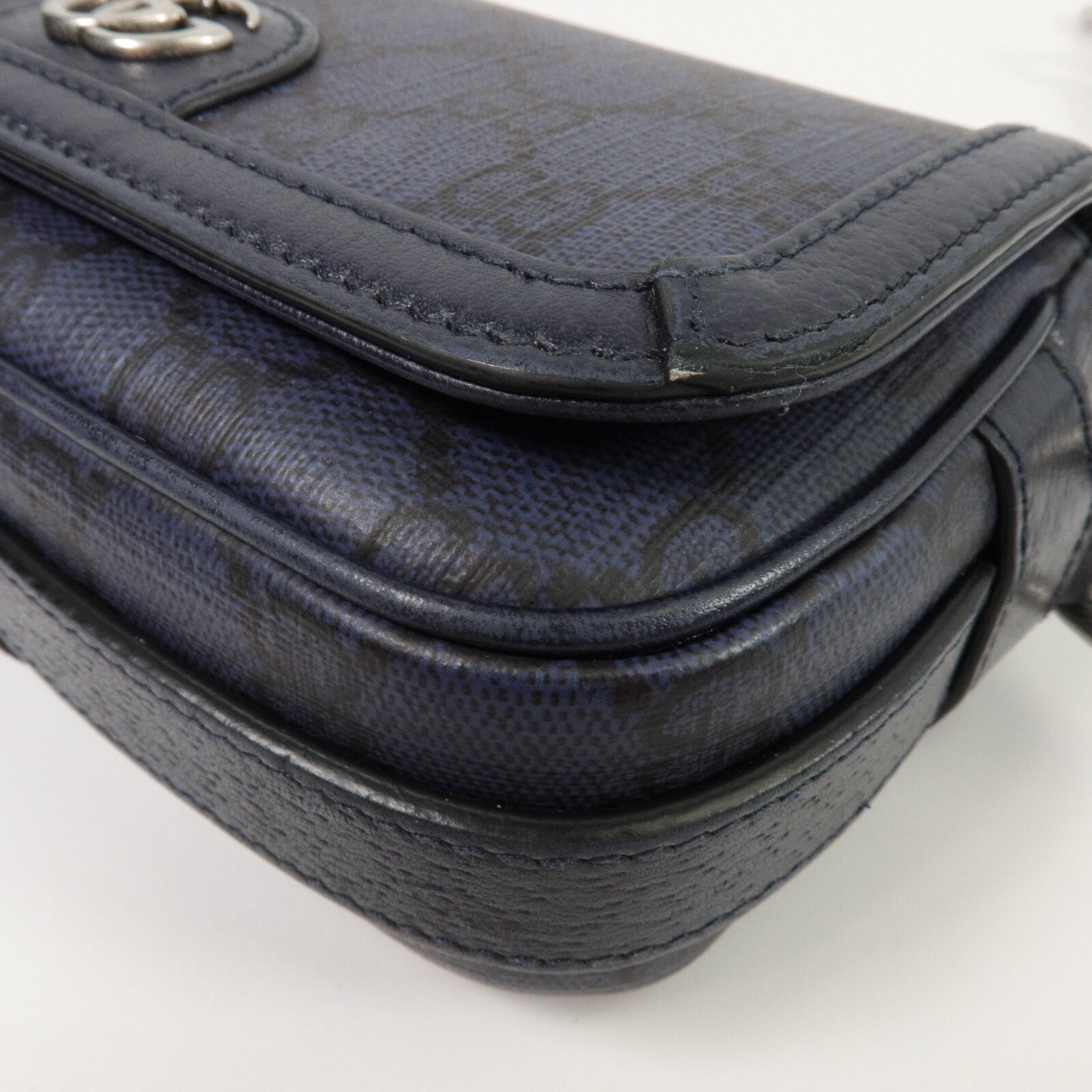 GUCCI 塗層帆布Ophidia Super Mini GG Supreme肩背袋