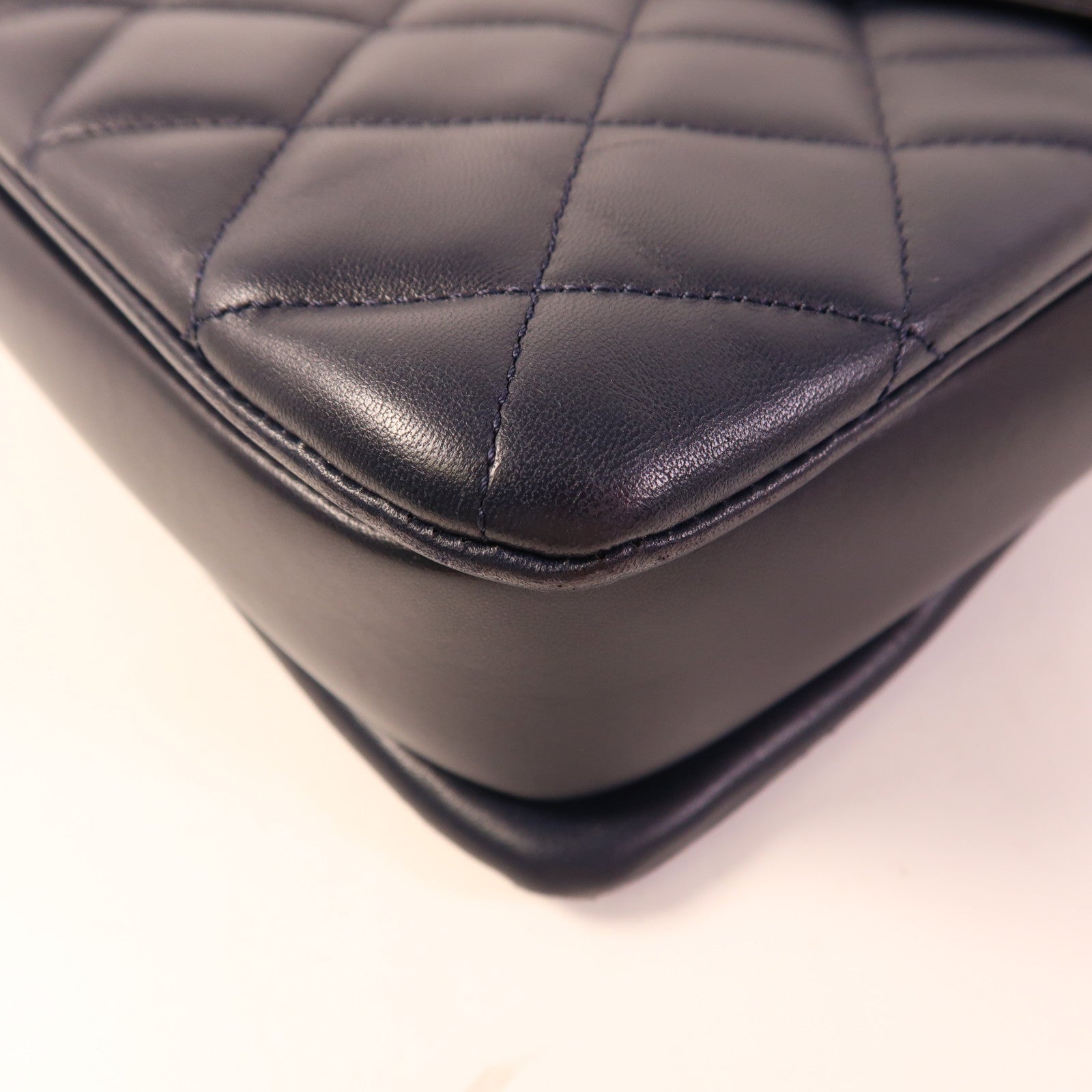 CHANEL 羊皮皮革Large Trendy CC Bag金扣鏈帶手挽肩背兩用袋