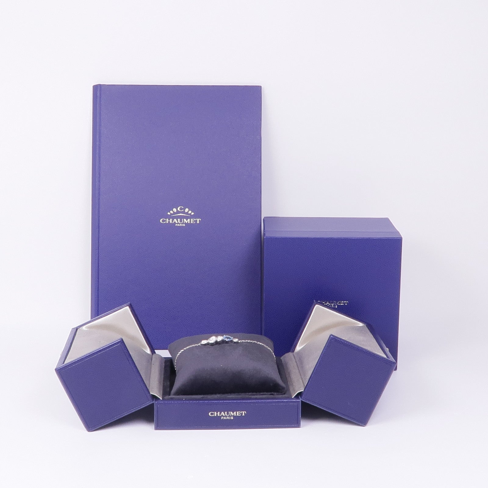 Chaumet 18K白金Josephine手鏈