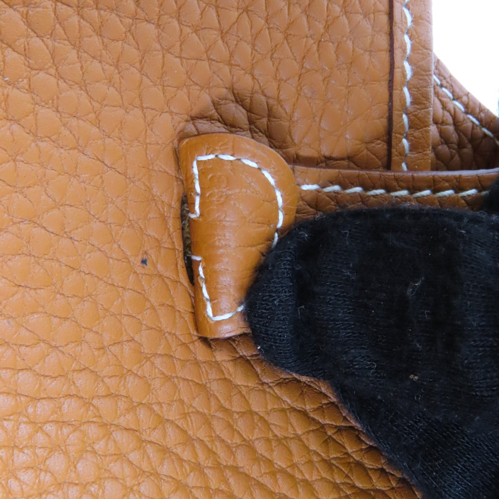 HERMES 【激減優惠】Clemence皮革Evelyne TPM Shoulder Bag金扣肩背袋Gold經典駝色