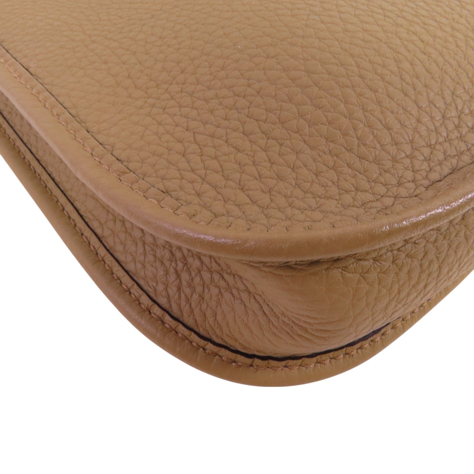 HERMES Clemence皮革Evelyne TPM金扣肩背袋