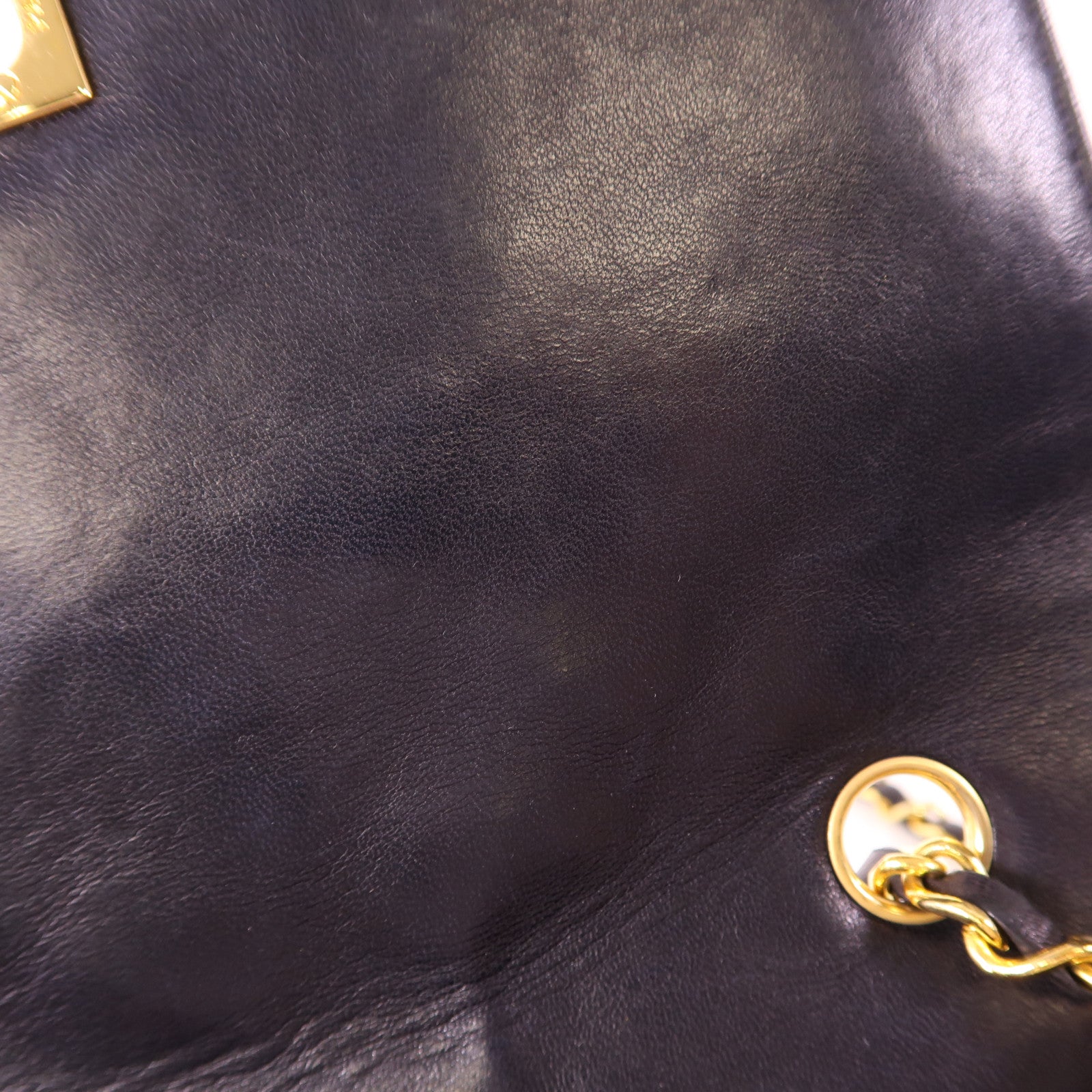 CHANEL 羊皮皮革Vintage Diana金扣鏈帶肩背袋