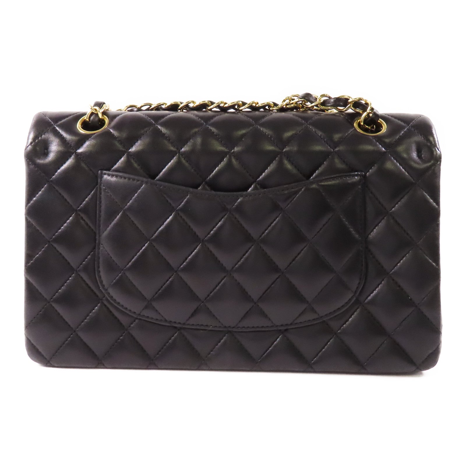 CHANEL 羊皮皮革Classic 25金扣鏈帶肩背袋