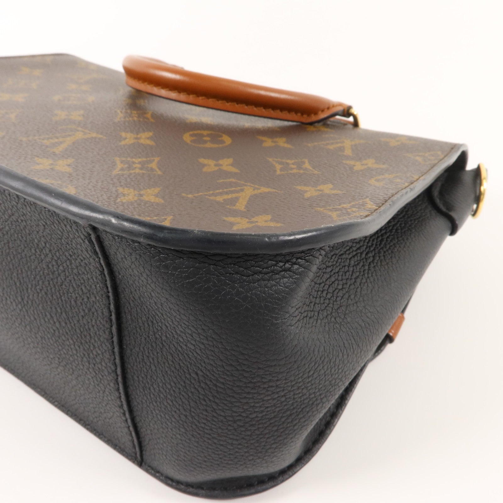LOUIS VUITTON Monogram Vanguard金扣手挽肩背兩用袋