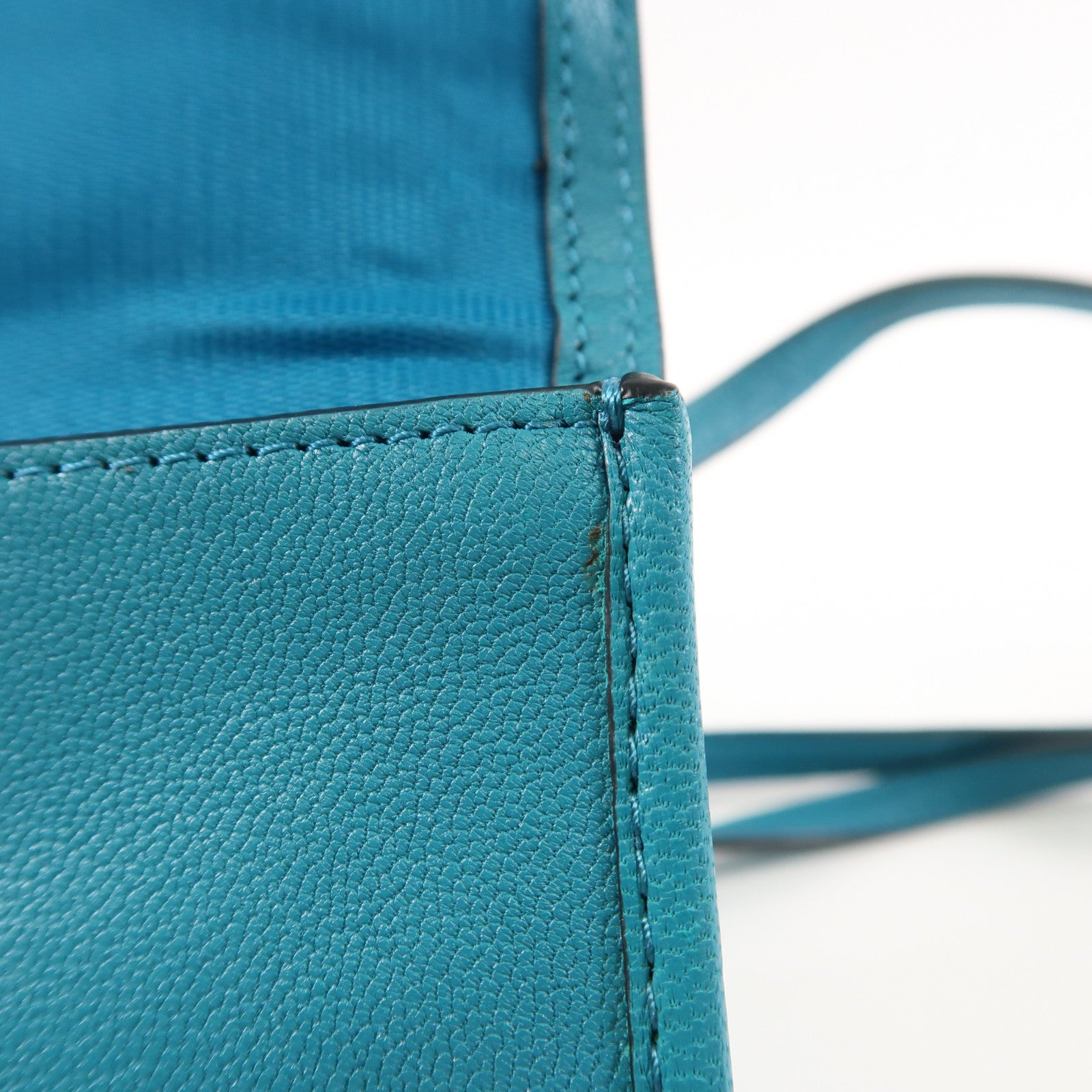 COACH 牛皮皮革Shoulder Bag銀扣肩背袋