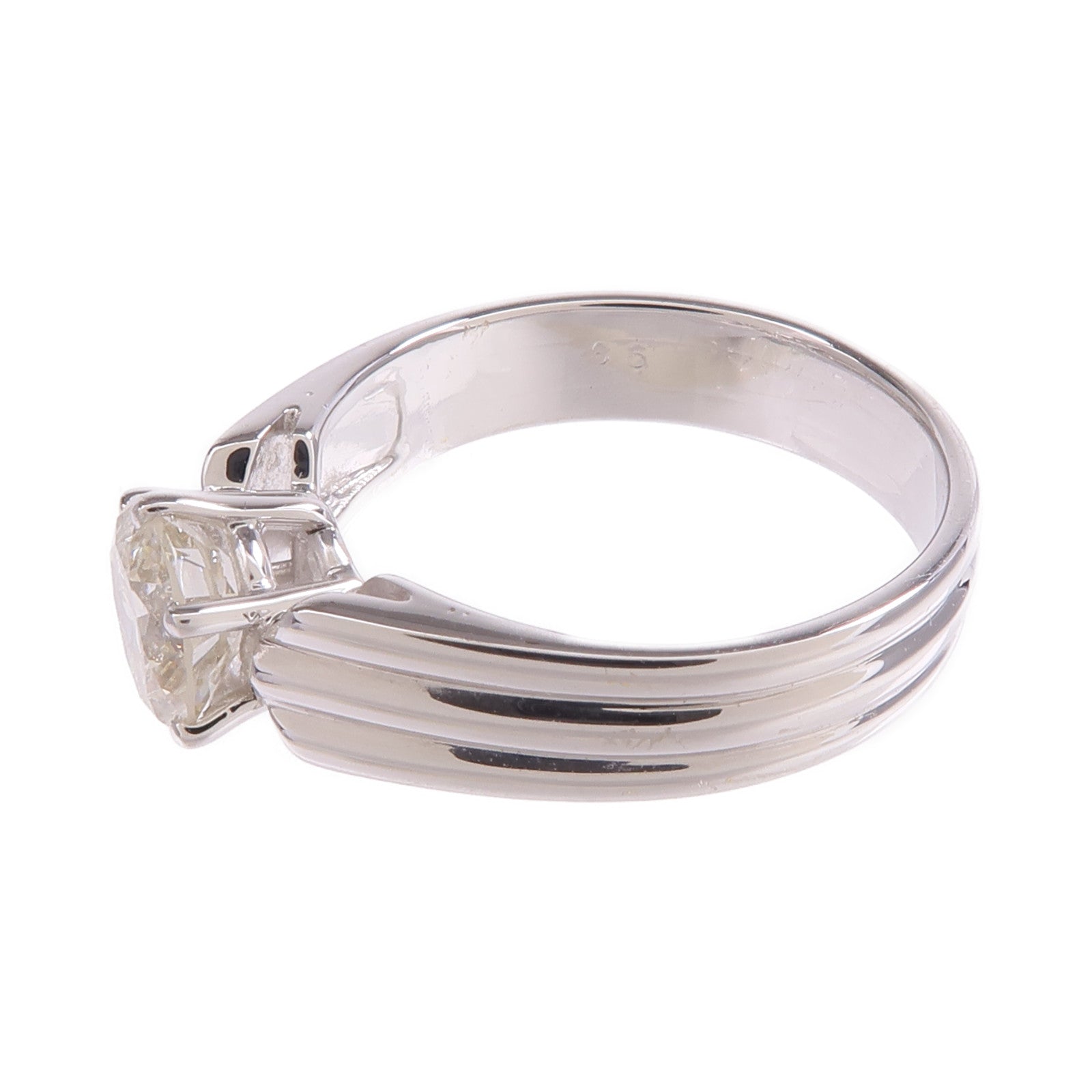 JEWELRY 【激減優惠】18K白金Diamond Ring鑽石戒指US#5.5