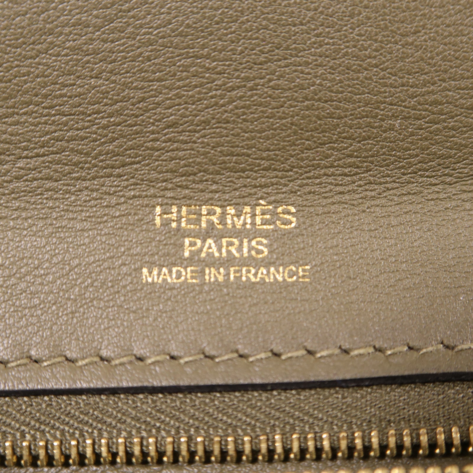 HERMES Clemence皮革24/24 29cm金扣手挽肩背兩用袋