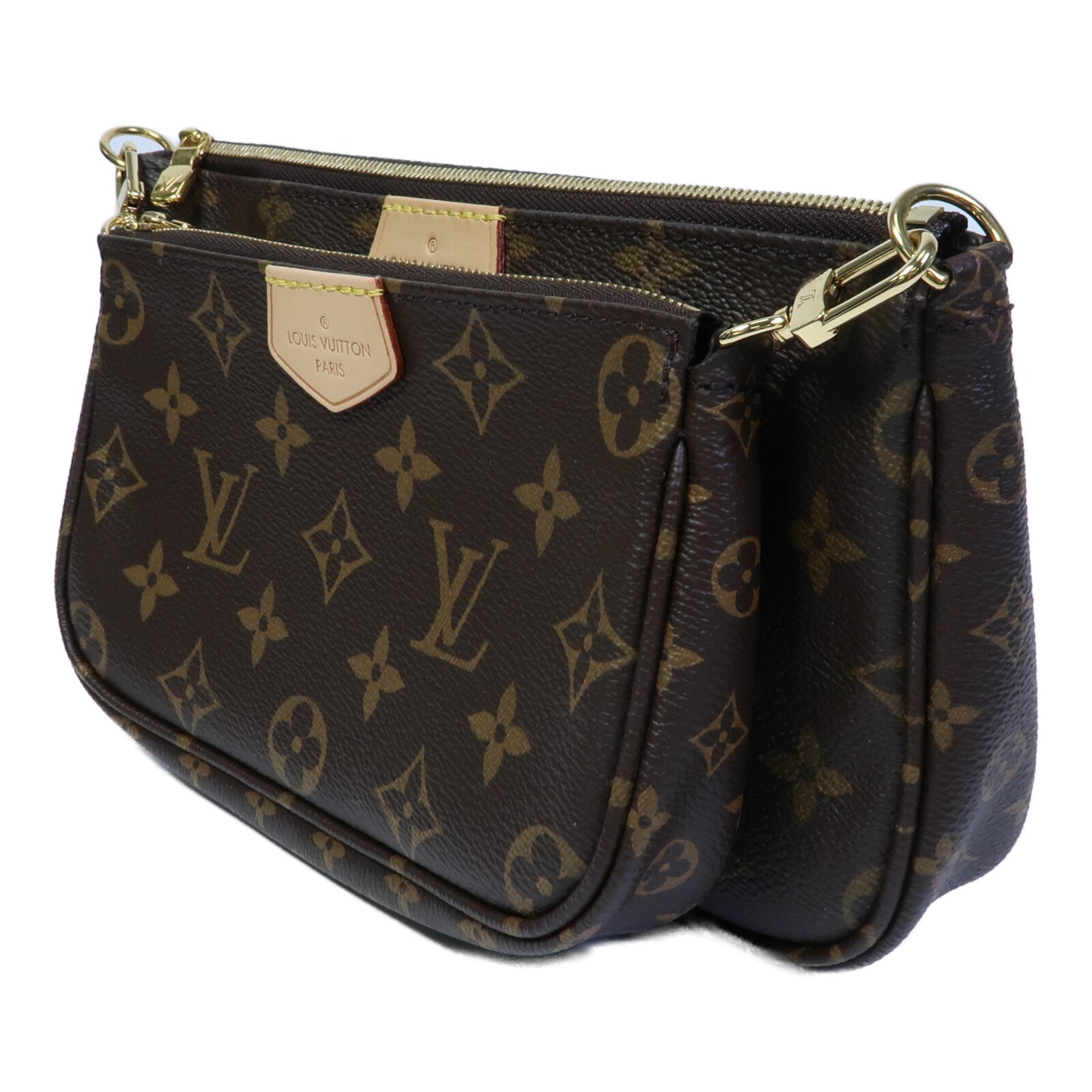 LOUIS VUITTON Monogram Multi Pochette Accessoires手挽肩背兩用袋