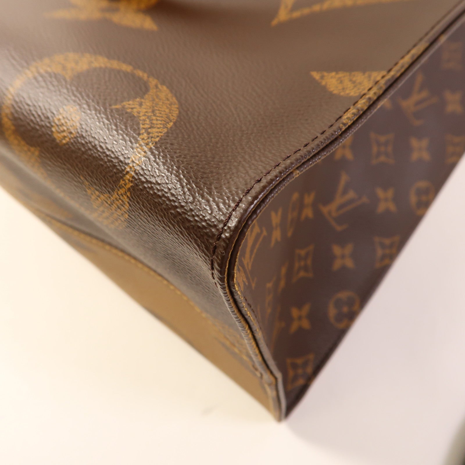 LOUIS VUITTON LV GHW On The Go GM 2 Way Bag M44576 Monogram Giant Reverse Brown